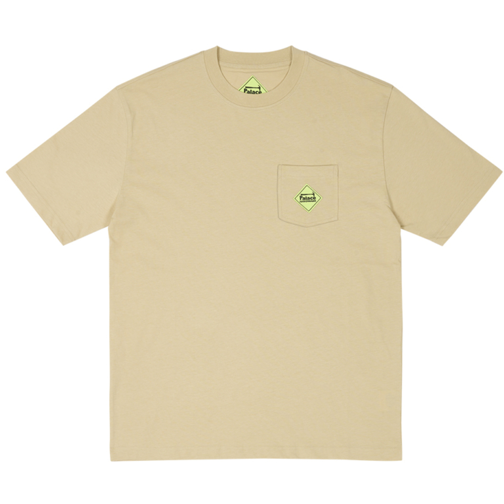 Thumbnail PALACE HARDWARE POCKET T-SHIRT CAMEL one color