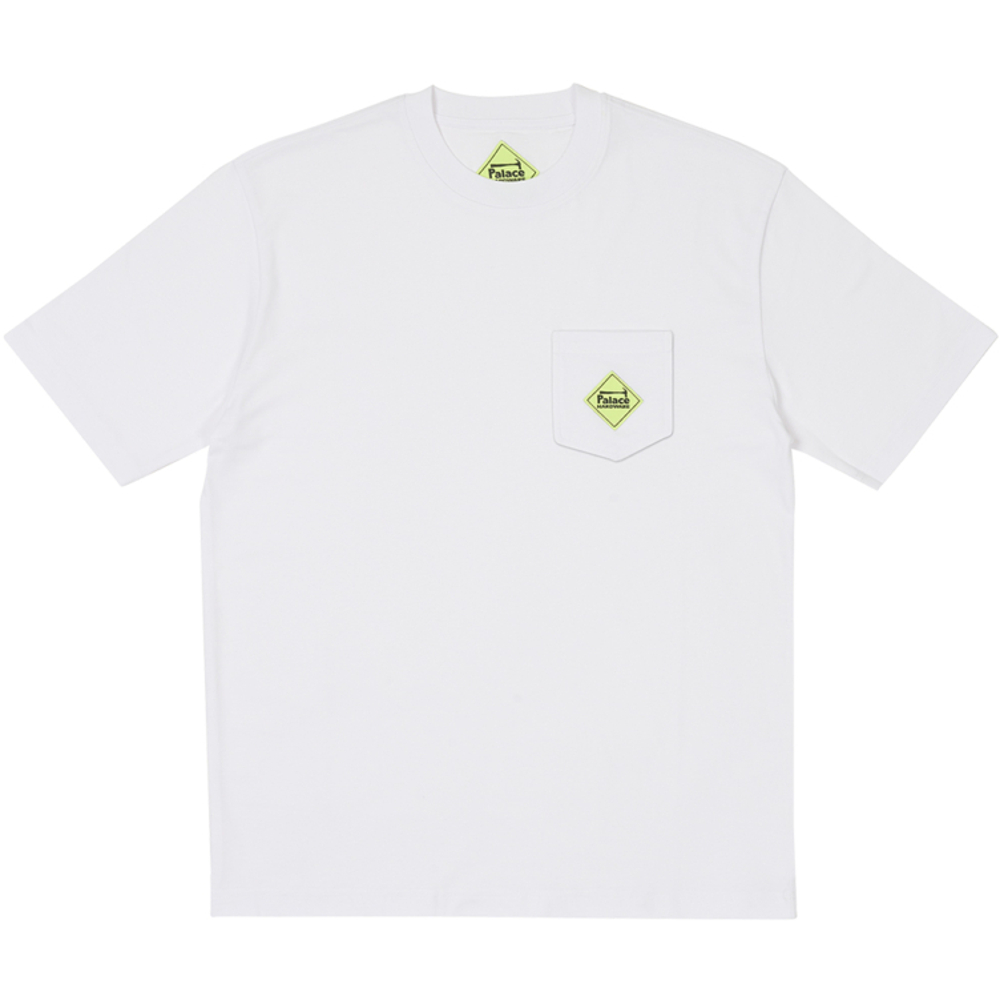 Thumbnail PALACE HARDWARE POCKET T-SHIRT WHITE one color