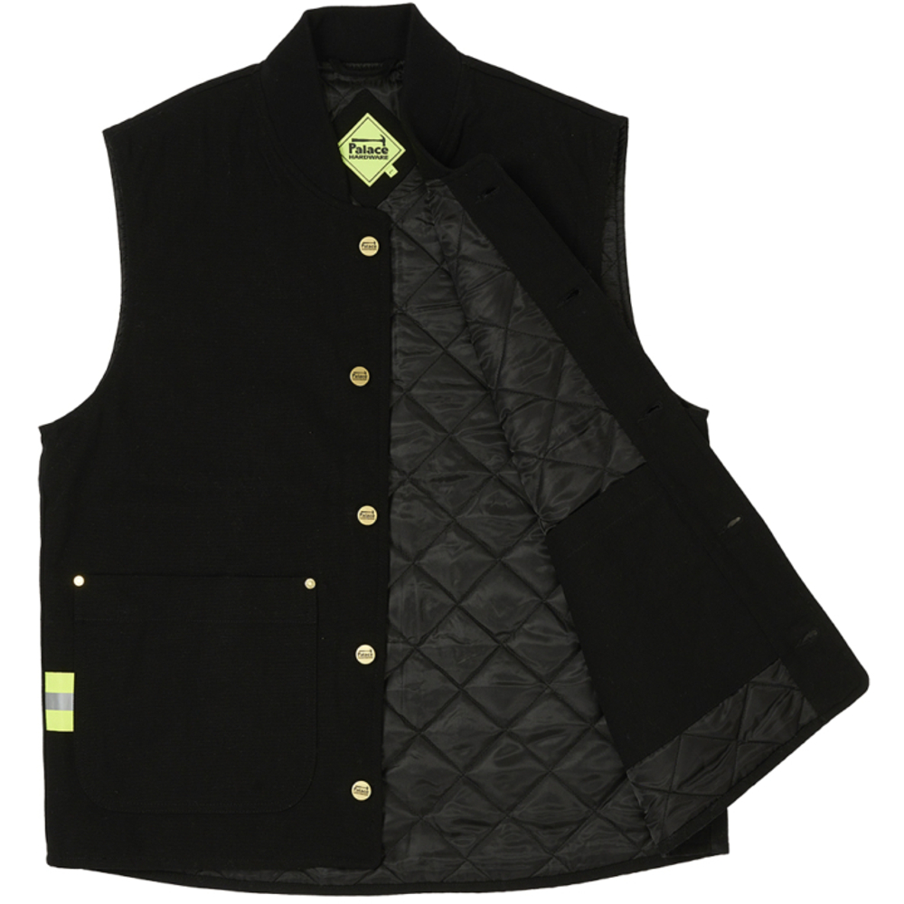 Thumbnail PALACE HARDWARE VEST BLACK one color