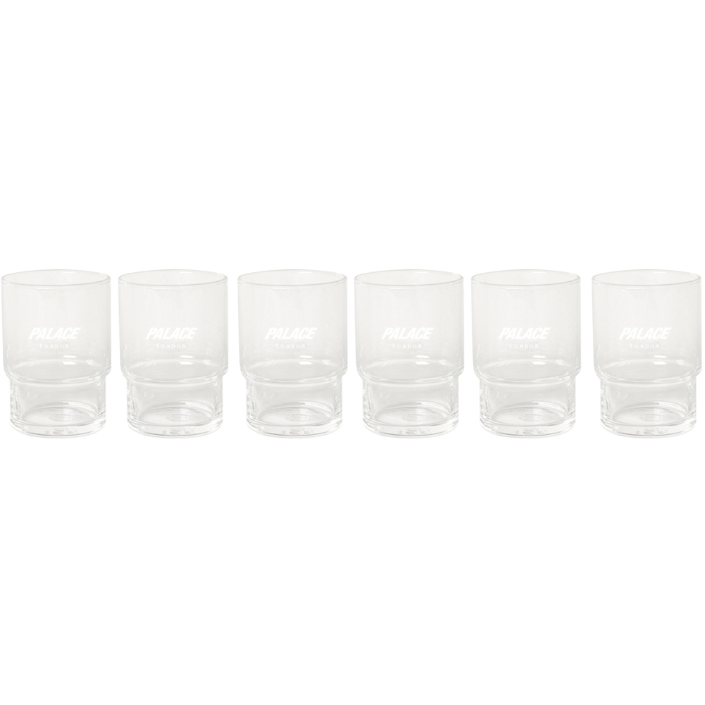 Thumbnail PALACE TOYO-SASAKI STACKABLE TUMBLERS SET OF 6 CLEAR one color