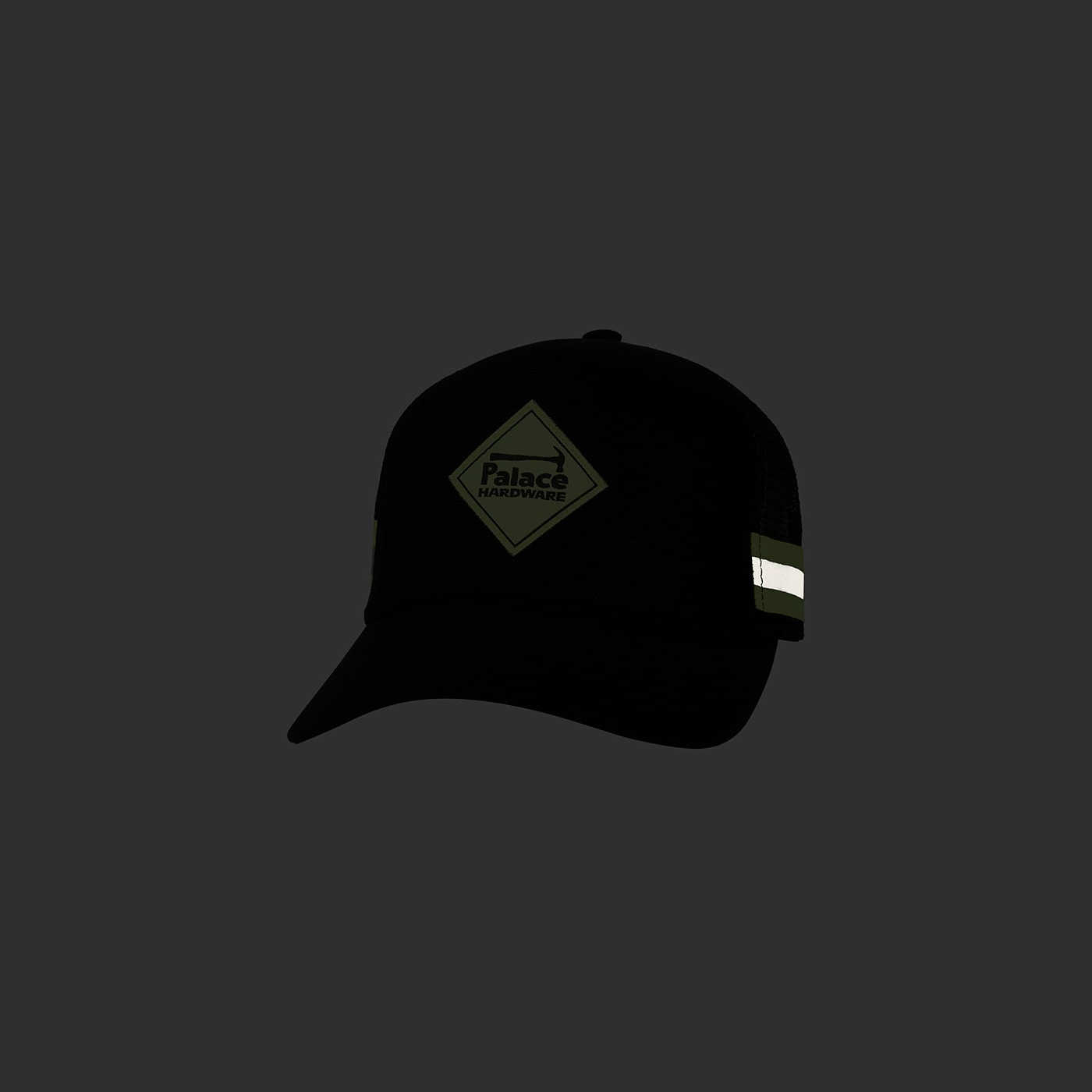 Thumbnail PALACE HARDWARE TRUCKER BLACK one color