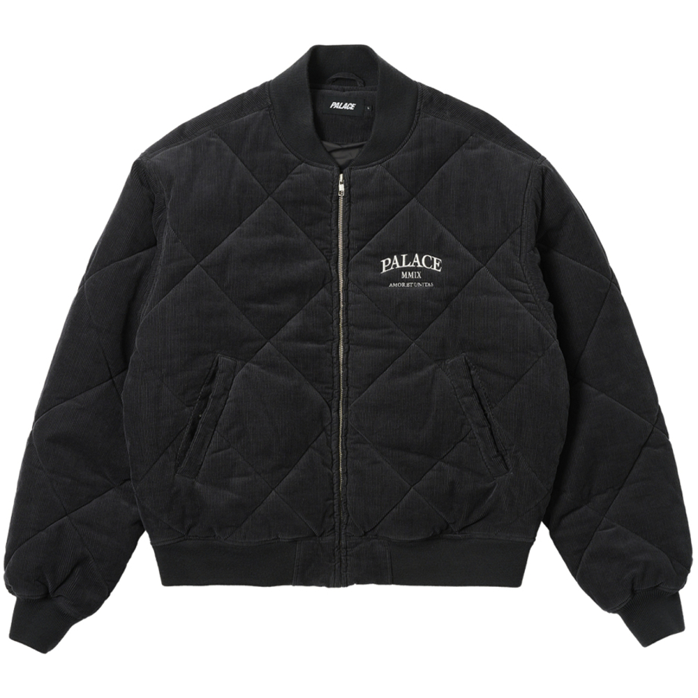 Thumbnail QUILTED JACKET BLACK one color