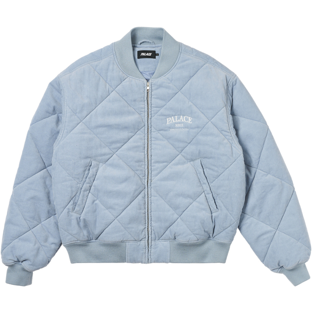 Thumbnail QUILTED JACKET CHILL BLUE one color