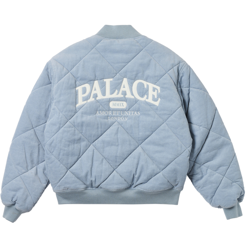 Thumbnail QUILTED JACKET CHILL BLUE one color