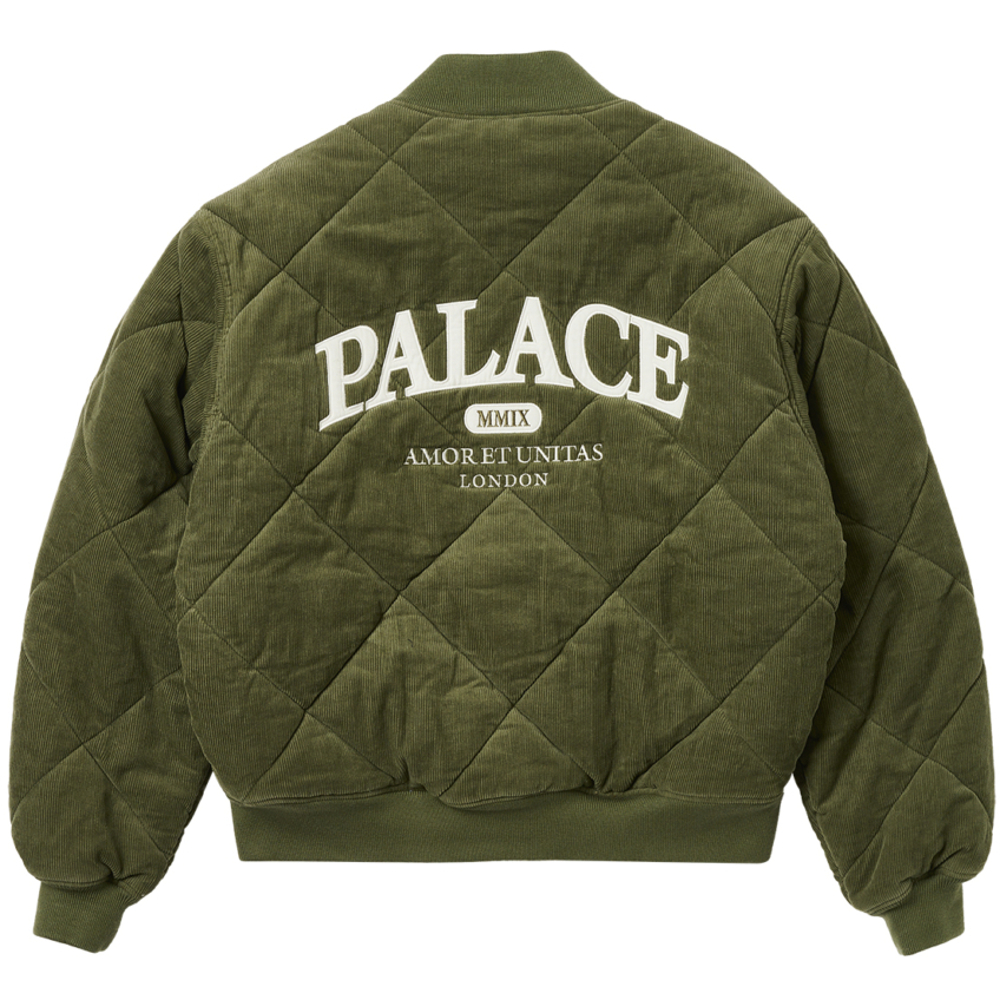 Thumbnail QUILTED JACKET THE DEEP GREEN one color