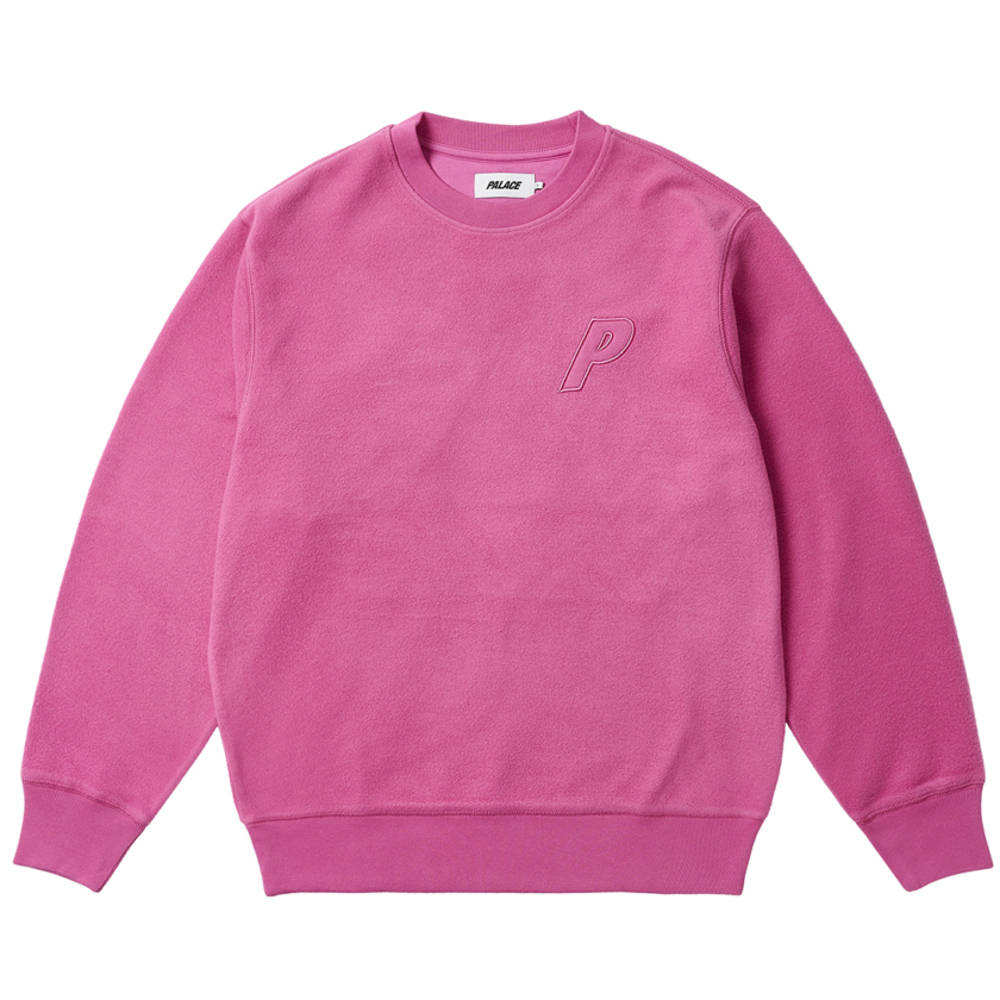 Thumbnail REVERSE P-3 CREW SHOCK PINK one color