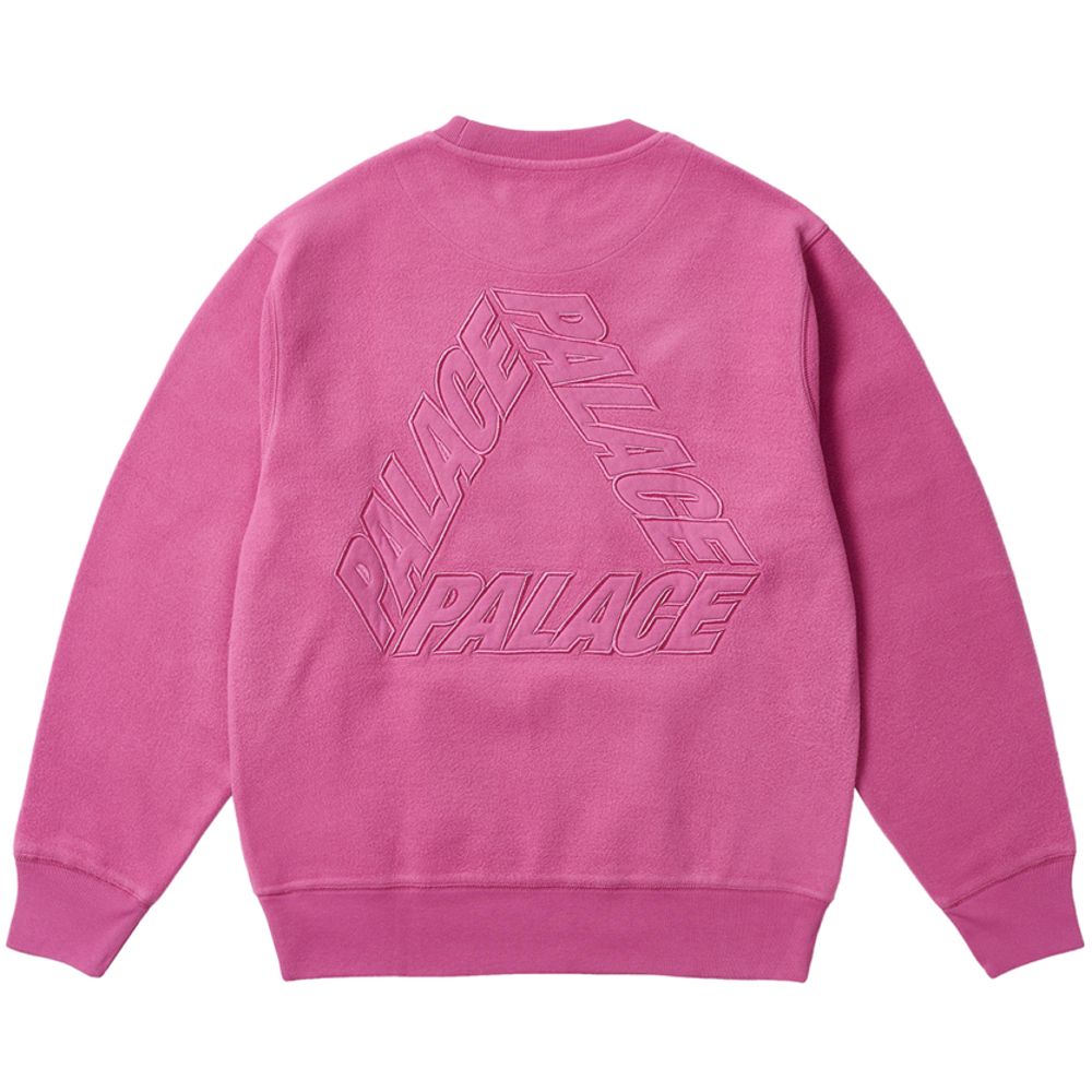 Thumbnail REVERSE P-3 CREW SHOCK PINK one color