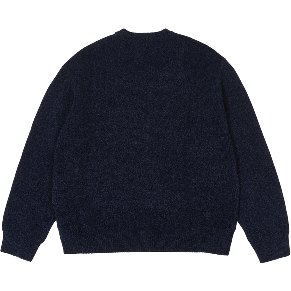 Thumbnail SCRIPT KNIT NAVY one color