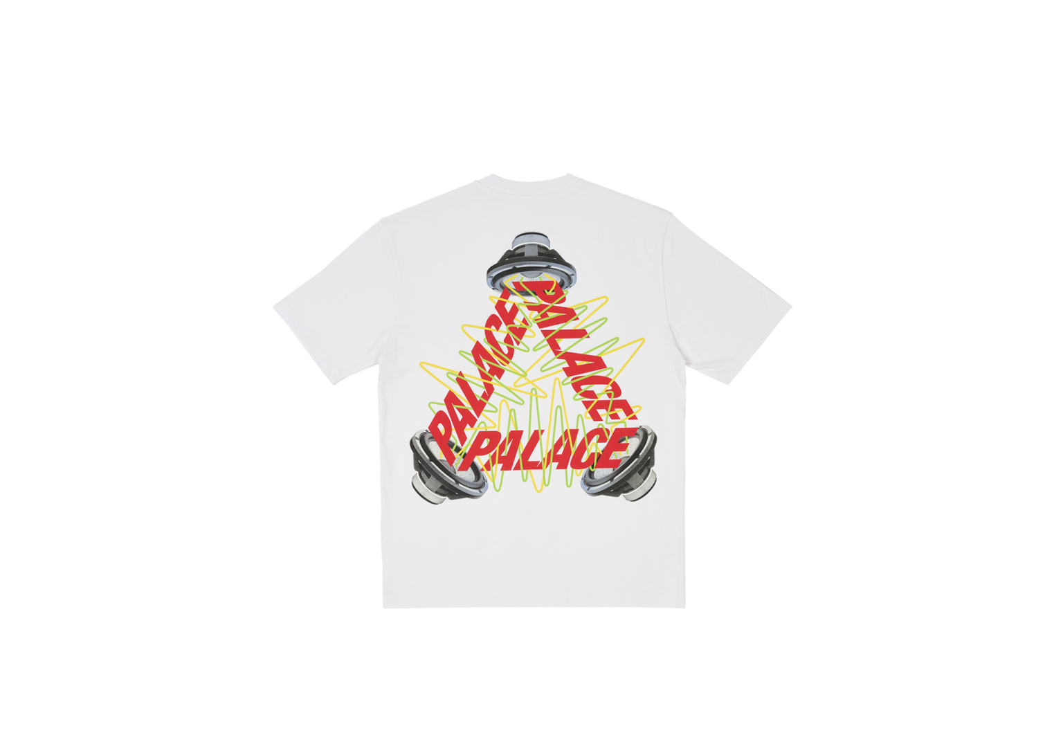 Speaker P 3 T Shirt White Winter 2023 Palace Community