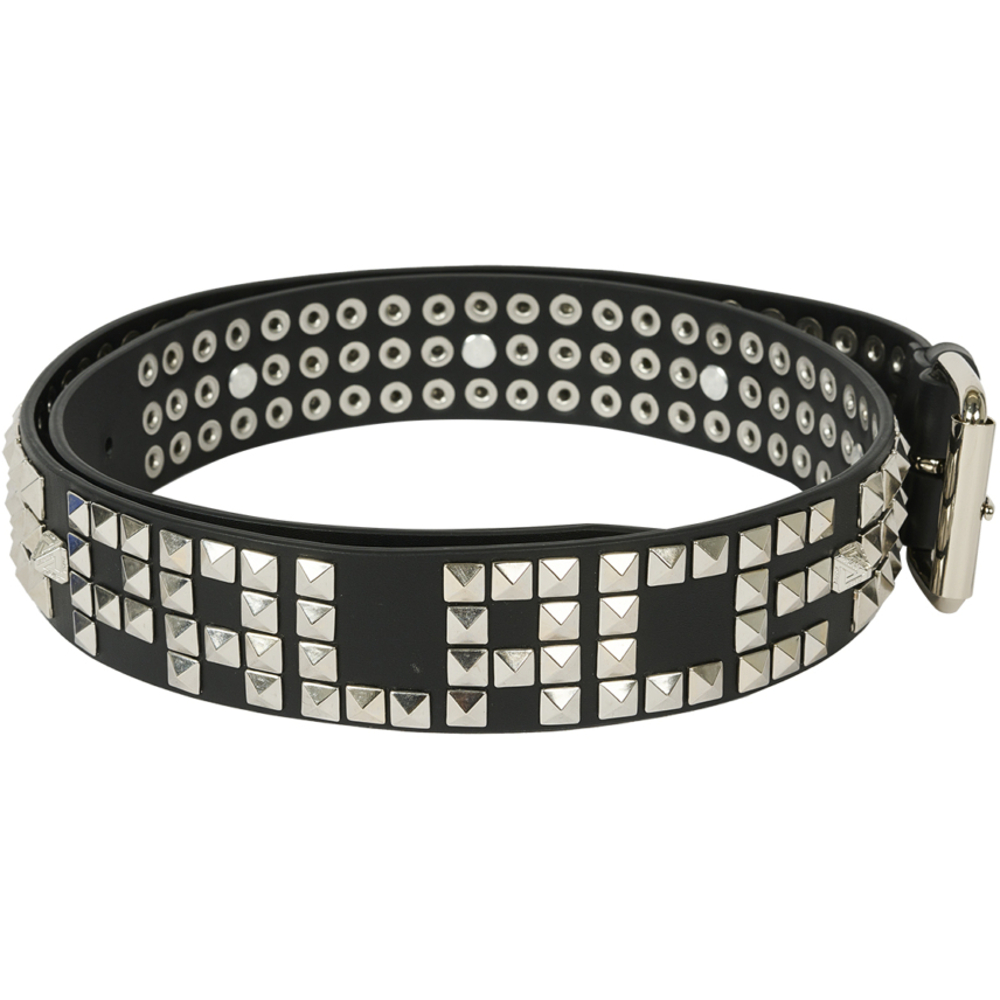 Thumbnail STUDDED BELT BLACK one color