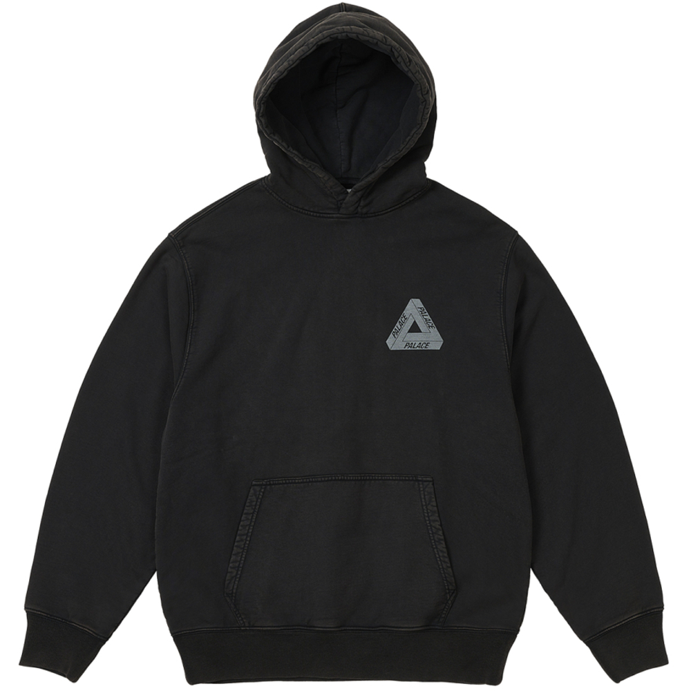 Thumbnail WASHED OUT TRI-FERG HOOD BLACK one color