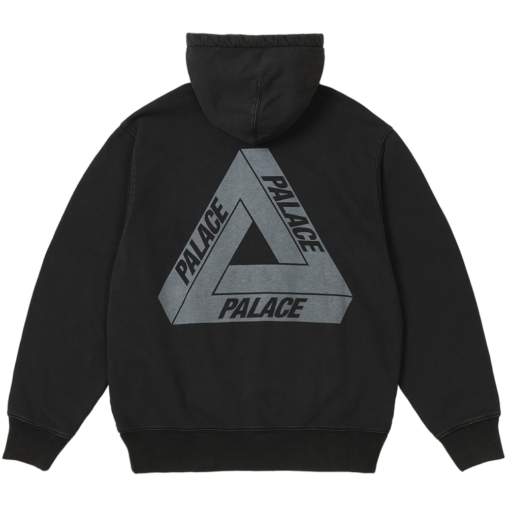 Thumbnail WASHED OUT TRI-FERG HOOD BLACK one color