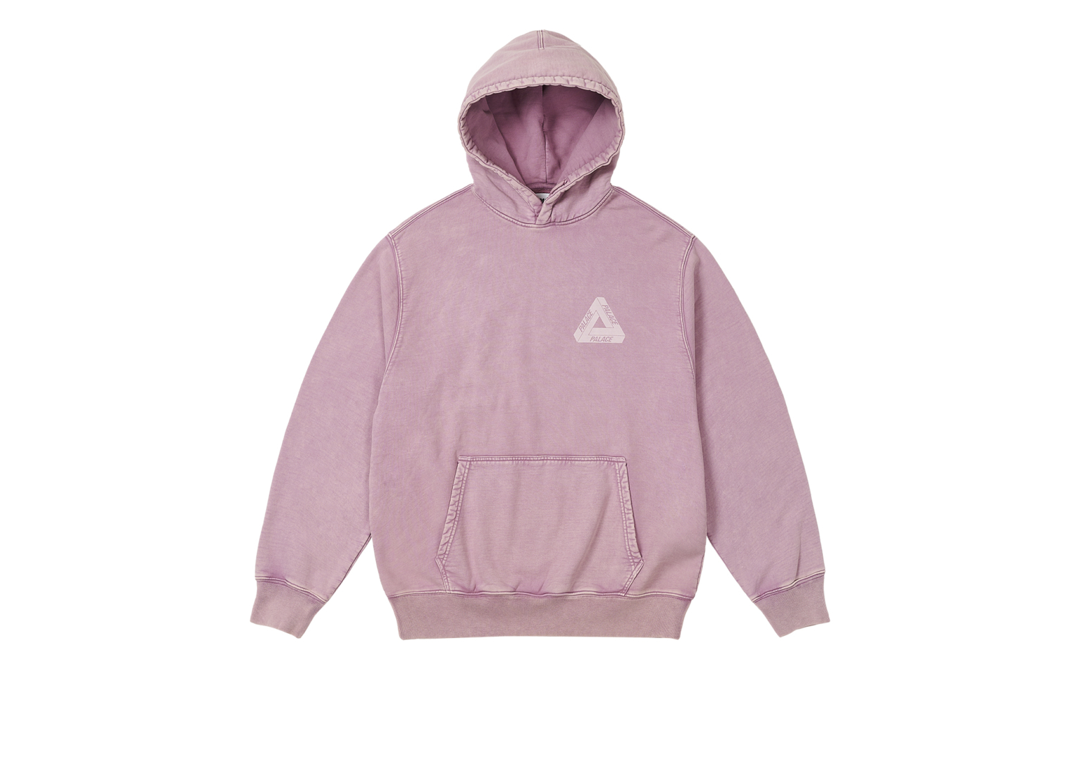 Washed Out Tri-Ferg Hood Pink - Winter 2023 - Palace Community