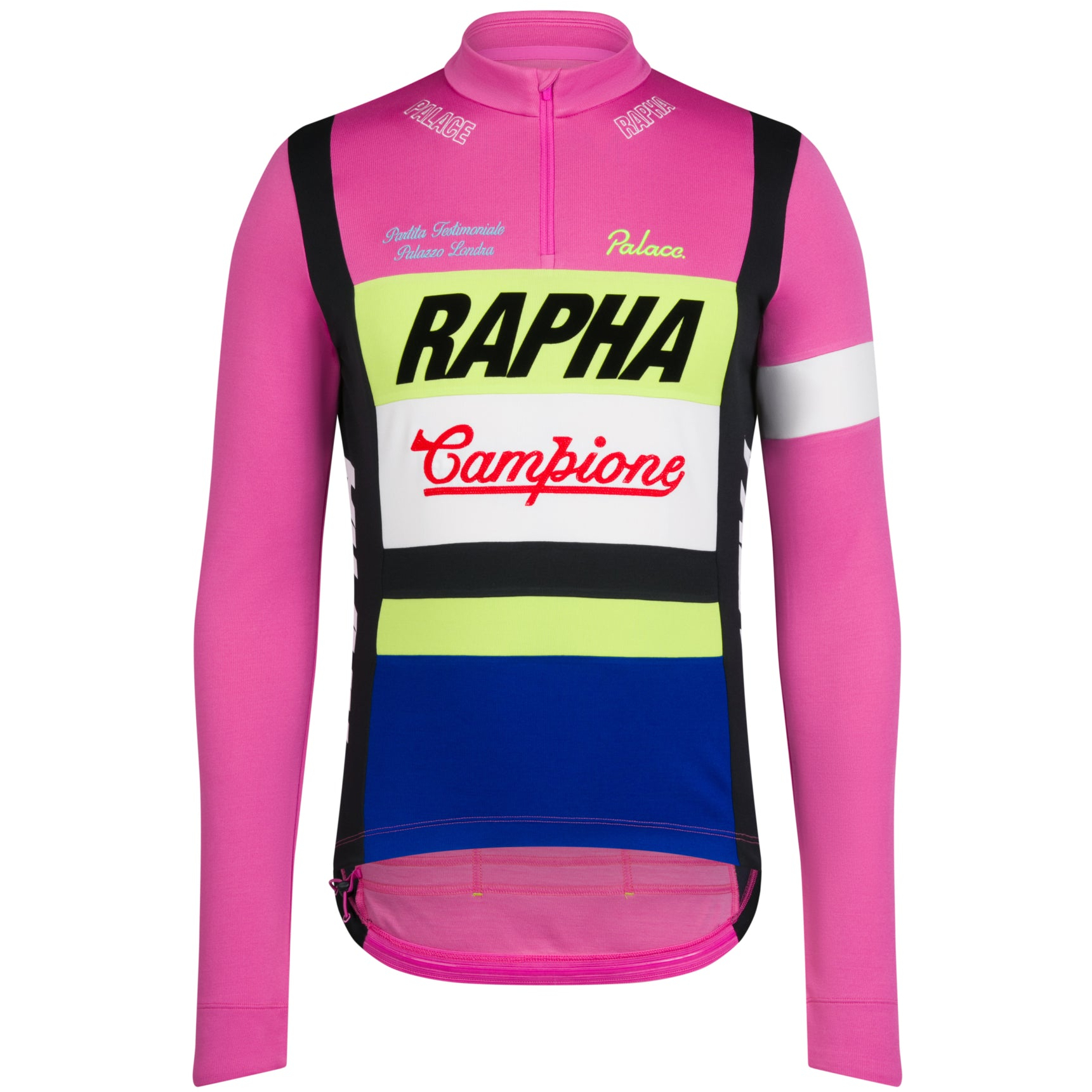 Thumbnail PALACE RAPHA CLASSICO LONGSLEEVE JERSEY PINK one color