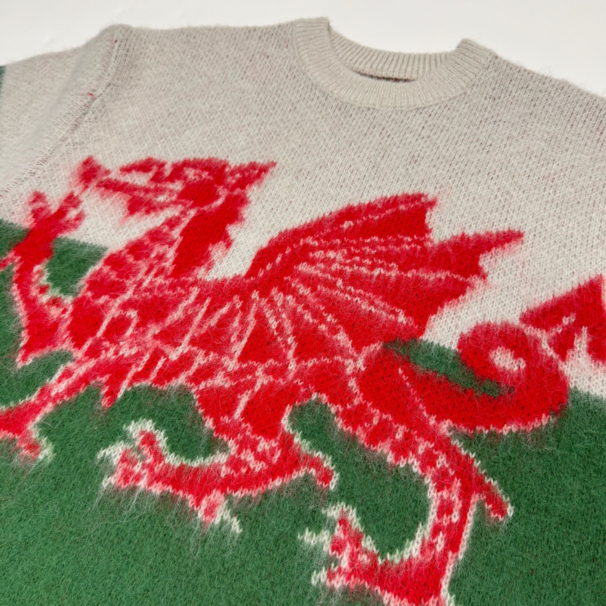 Thumbnail HAIRY FLAG KNIT WALES one color