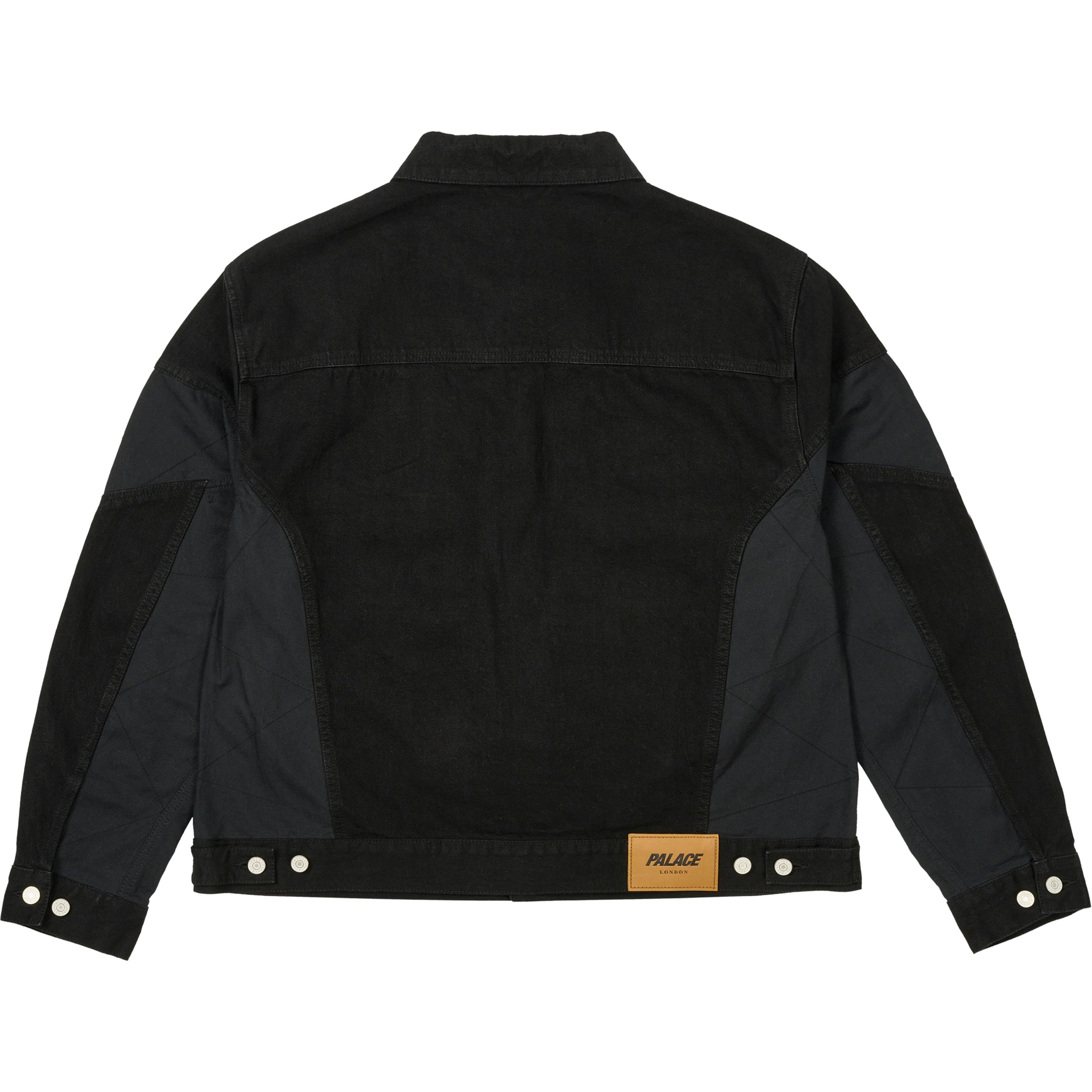 Thumbnail PANEL DENIM JACKET BLACK one color