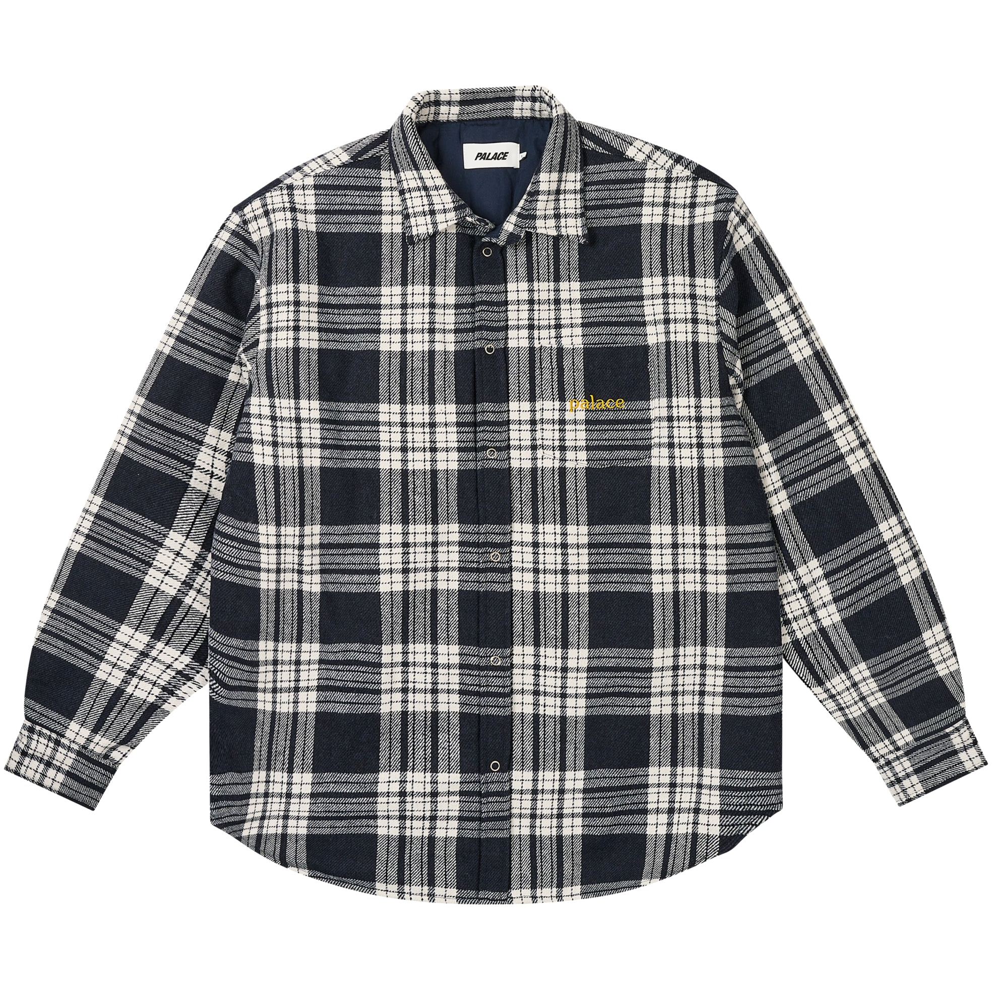 Thumbnail CHECK INSULATED SHIRT NAVY one color