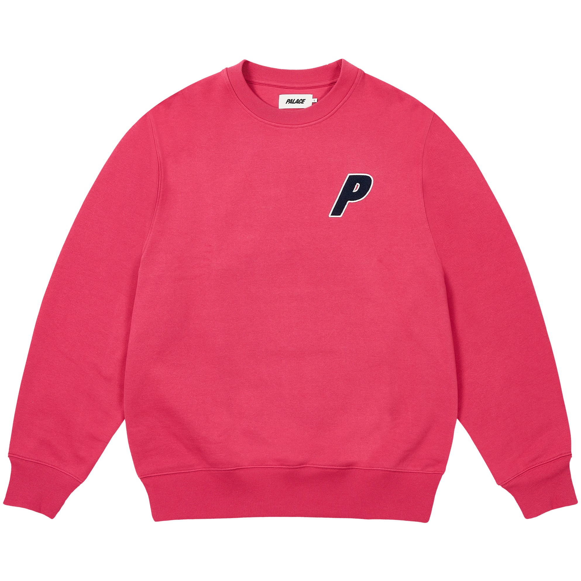 Thumbnail CHENILLE TRI-FERG CREW BERRY RED one color