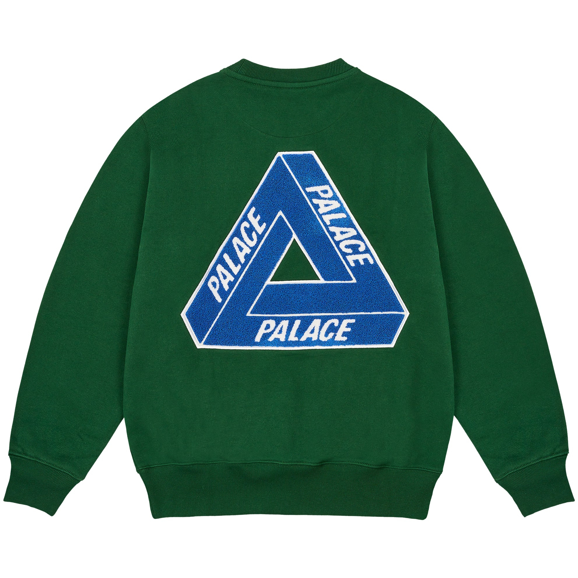 Thumbnail CHENILLE TRI-FERG CREW RACEY GREEN one color