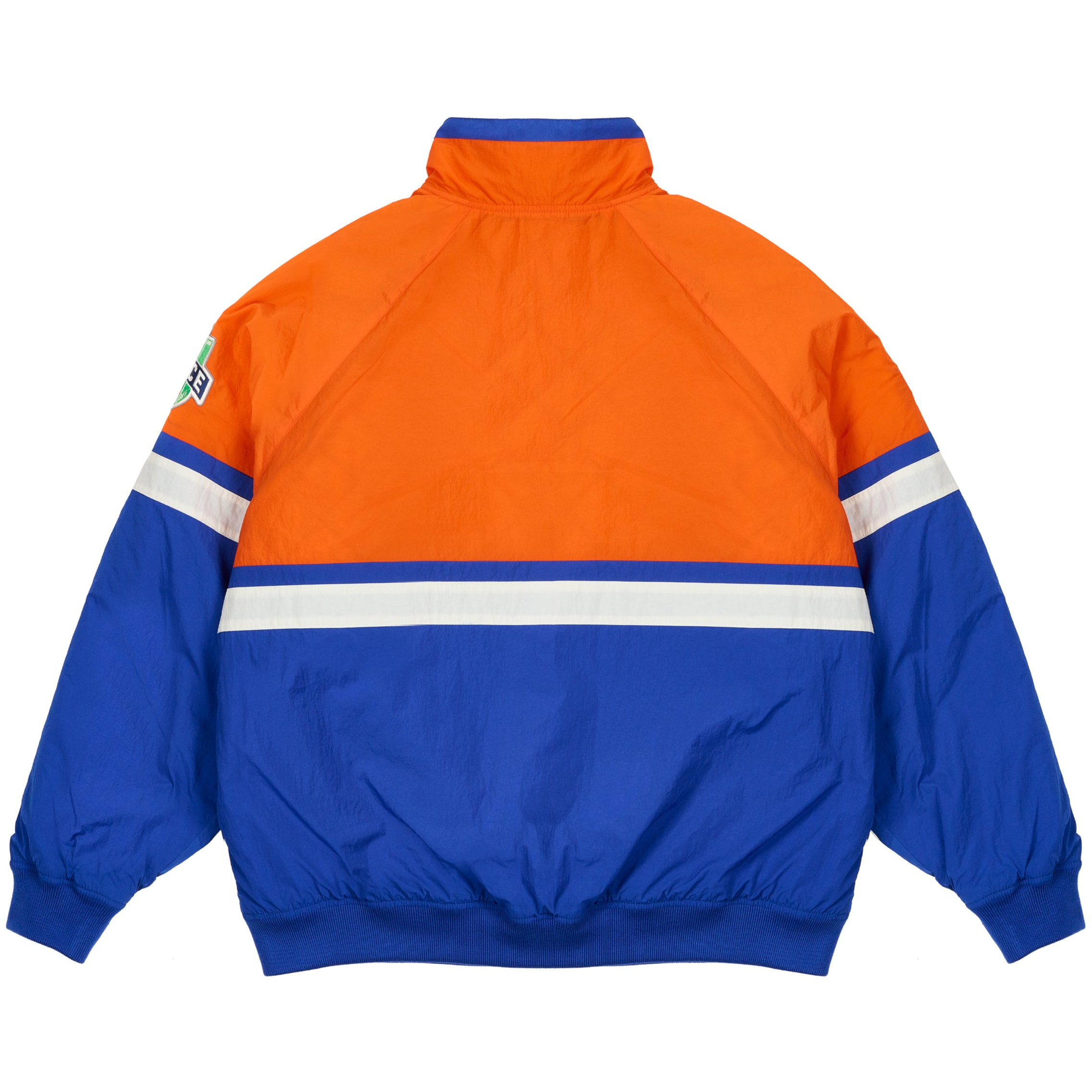 Thumbnail BREAKOUT HALF ZIP BOMBER ORANGE / BLUE one color