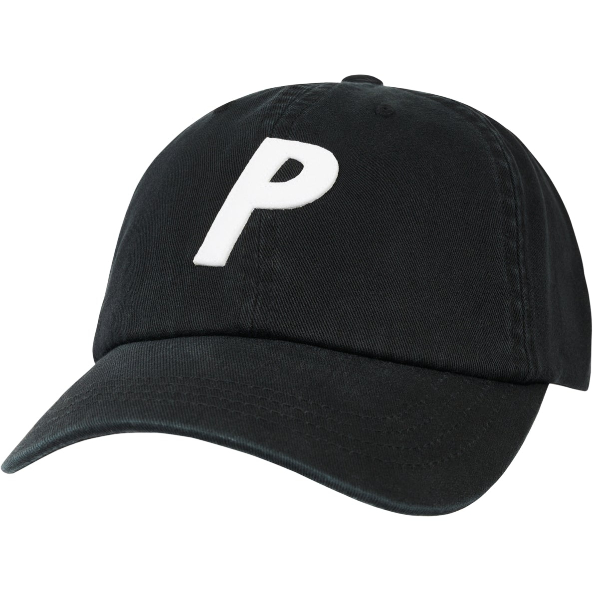 Thumbnail P 6-PANEL BLACK one color