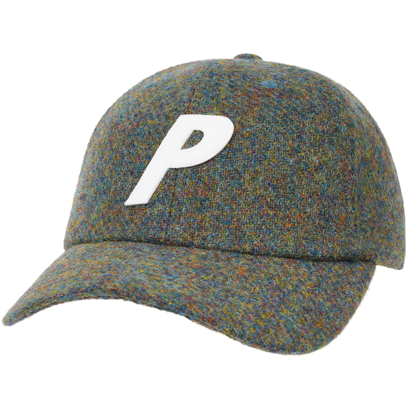 Thumbnail HARRIS TWEED P 6-PANEL GREEN one color