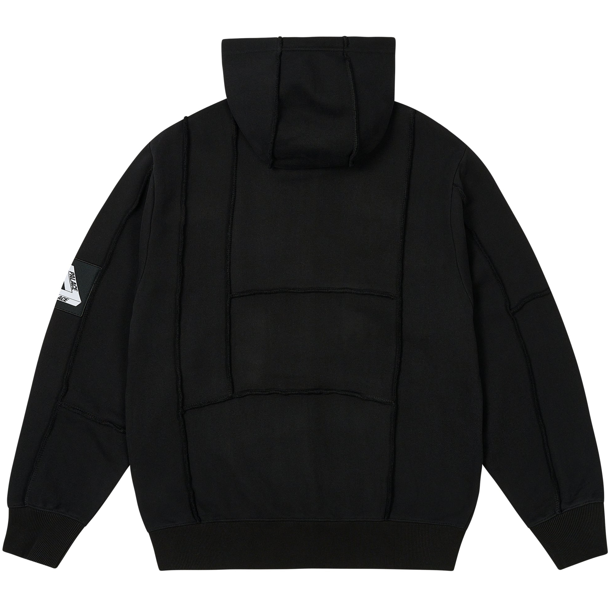 Thumbnail PATCH ME UP ZIP HOOD BLACK one color