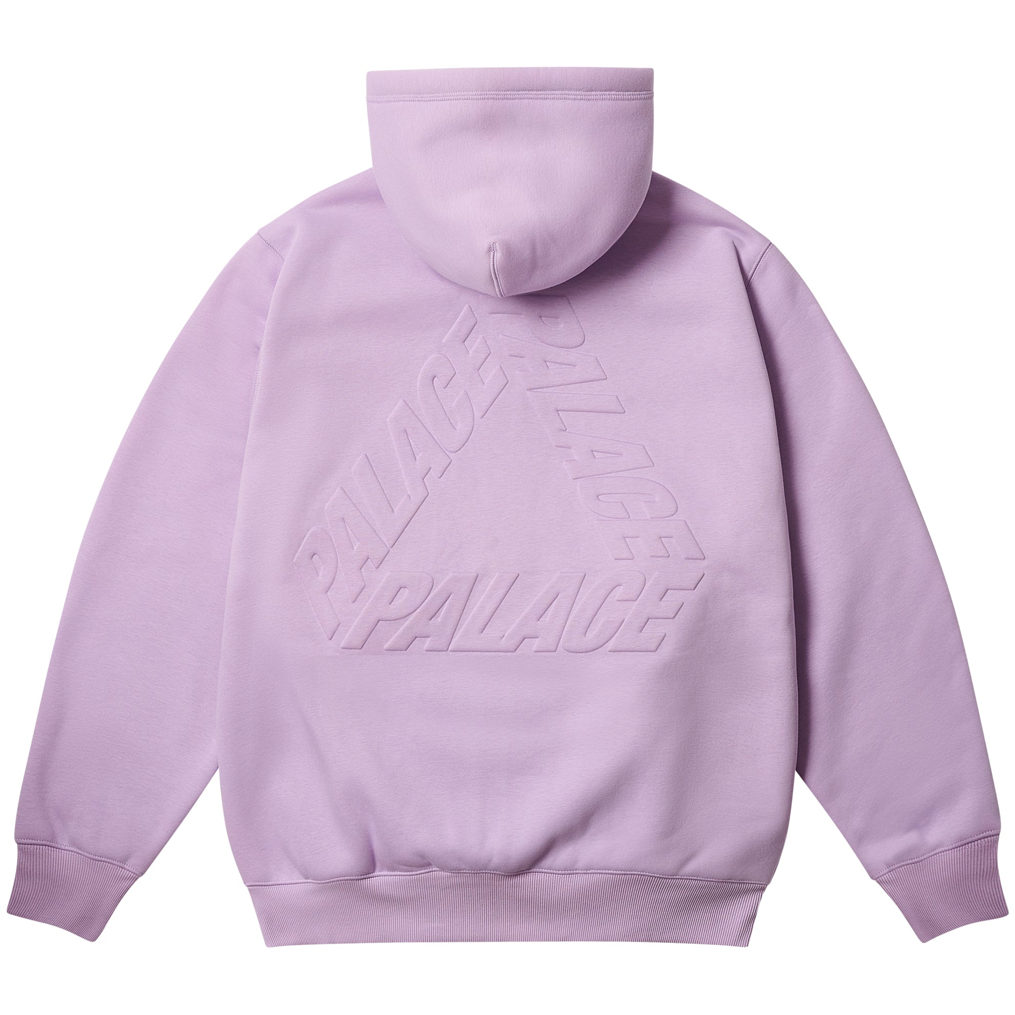 Thumbnail THERMAL EMBOSSED P3 ZIP HOOD PASTEL PURPLE one color