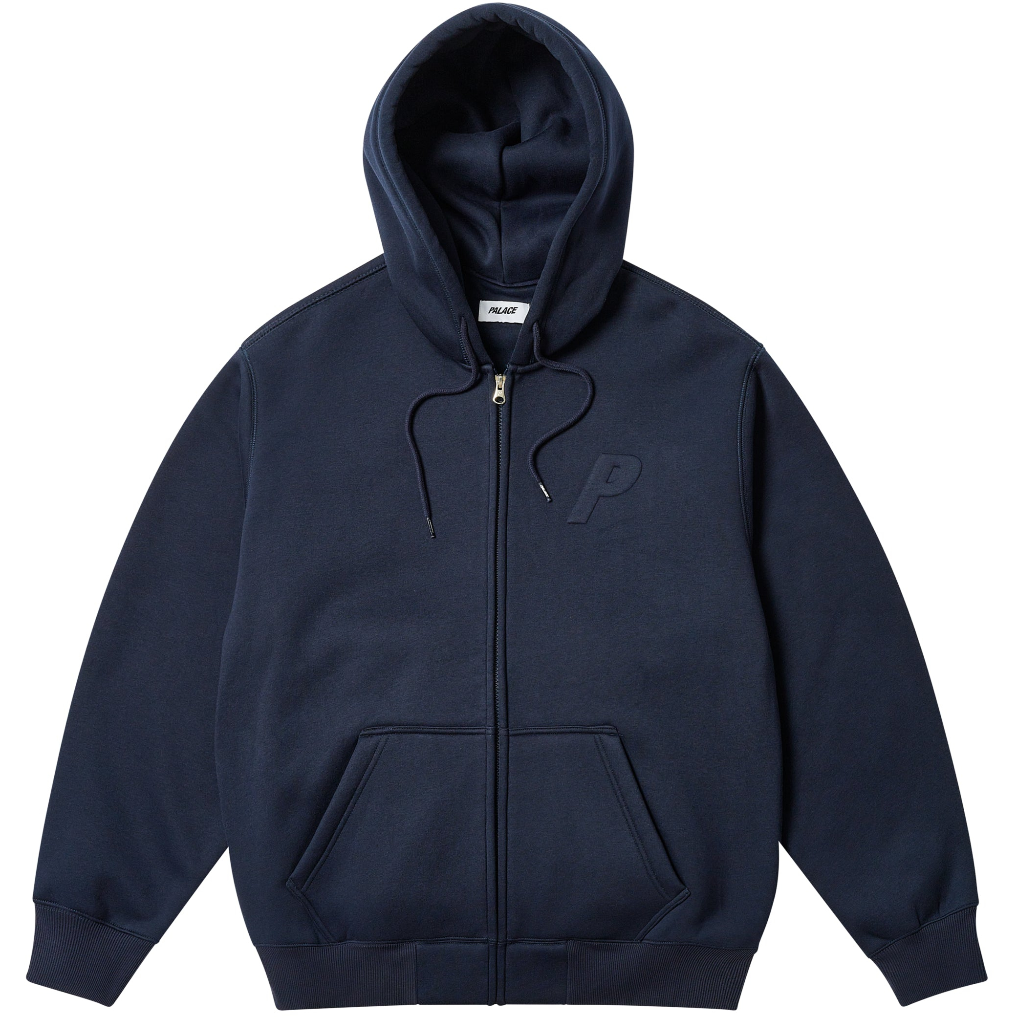 Thumbnail THERMAL EMBOSSED P3 ZIP HOOD NAVY one color