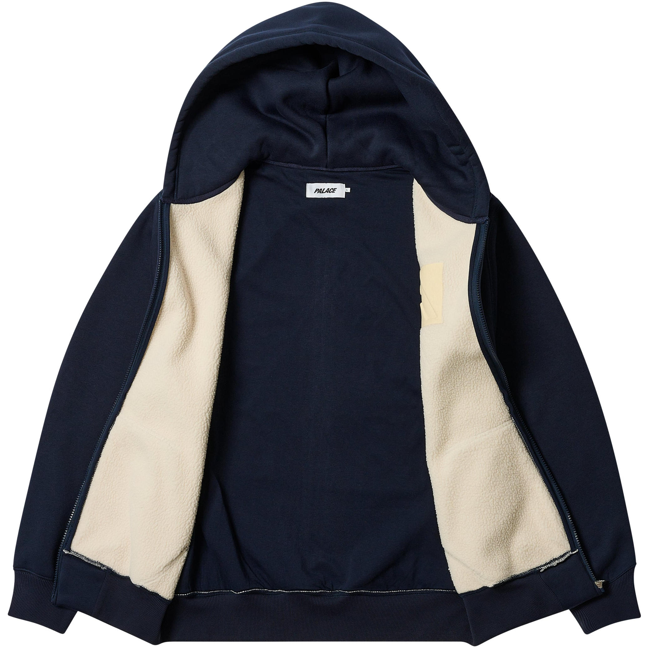 Thumbnail THERMAL EMBOSSED P3 ZIP HOOD NAVY one color