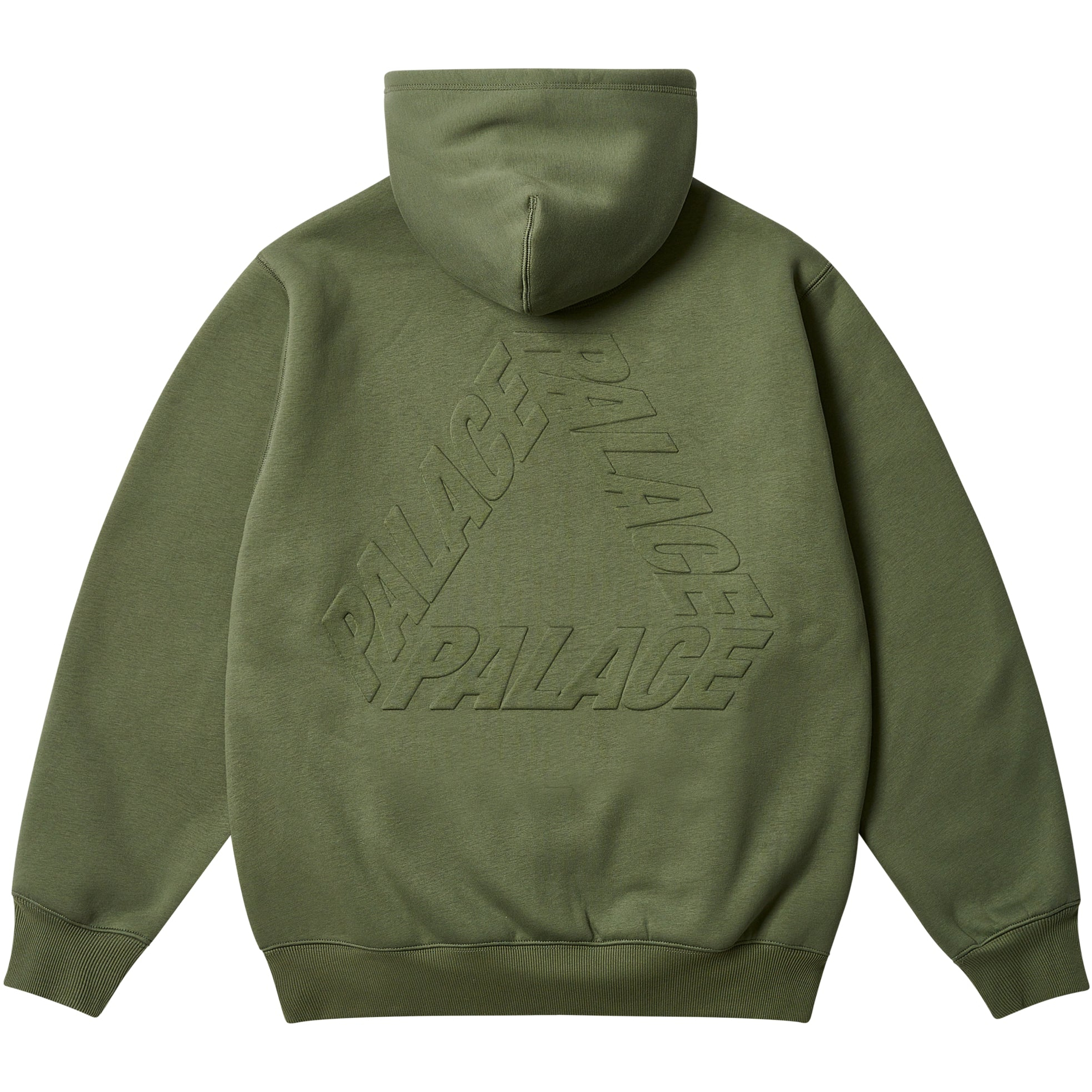 Thumbnail THERMAL EMBOSSED P3 ZIP HOOD THE DEEP GREEN one color