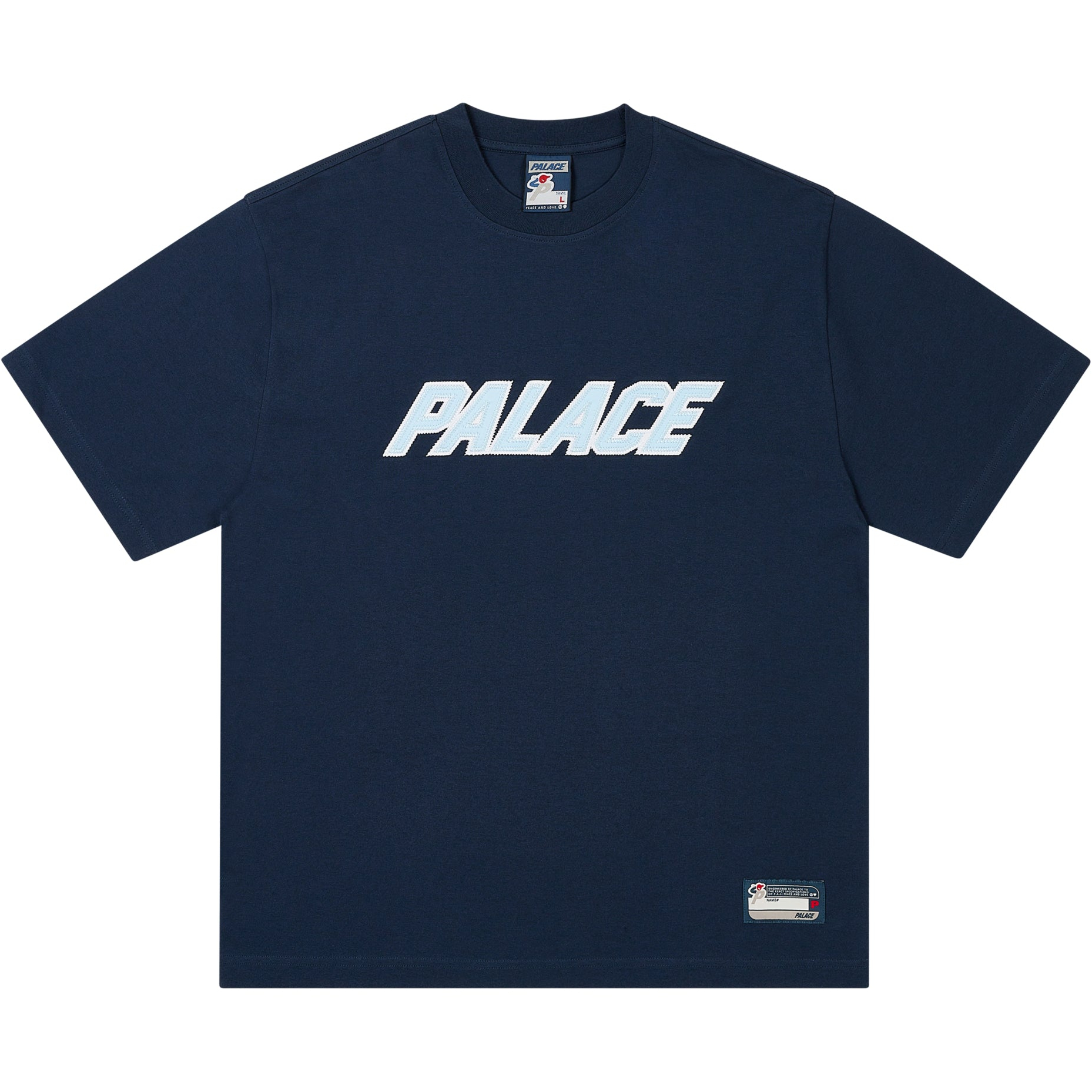 Thumbnail ATHLETIC LOGO T-SHIRT NAVY one color