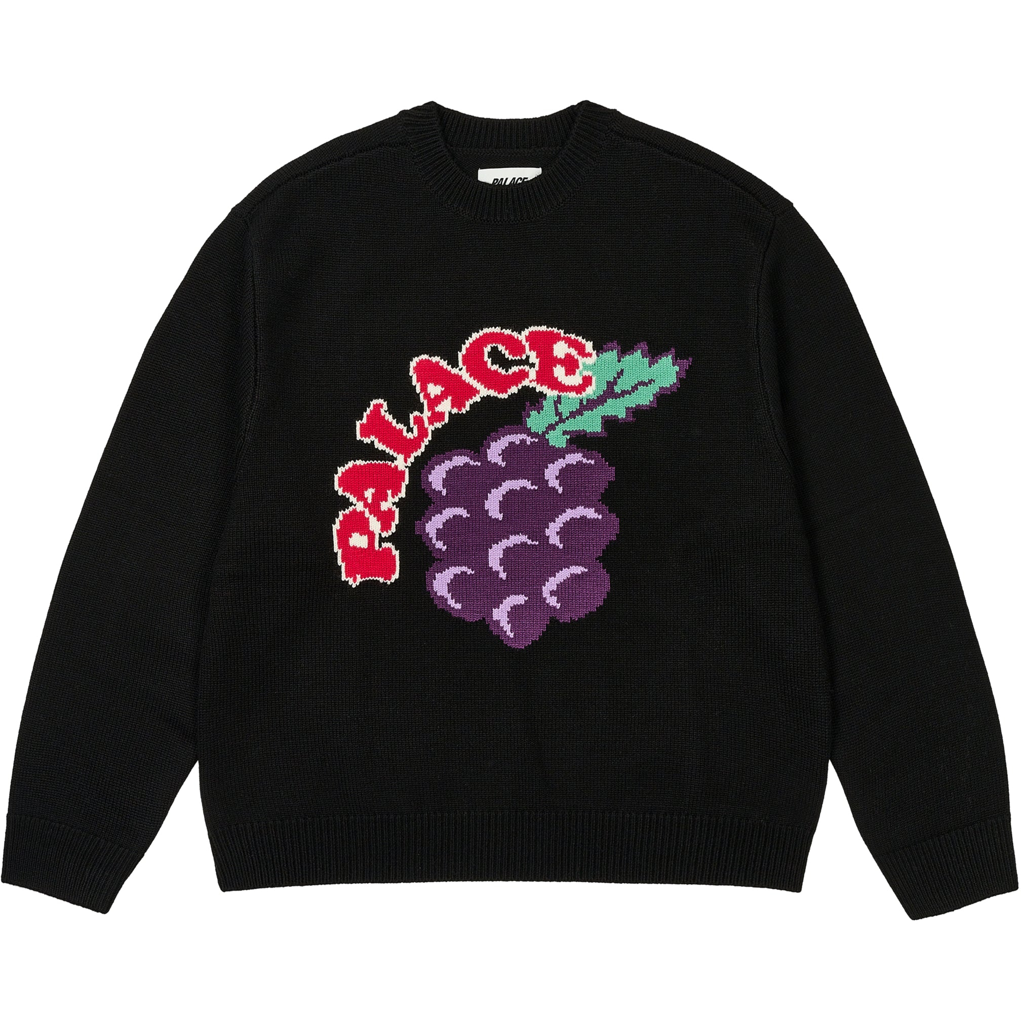 Thumbnail GRAPE KNIT BLACK one color