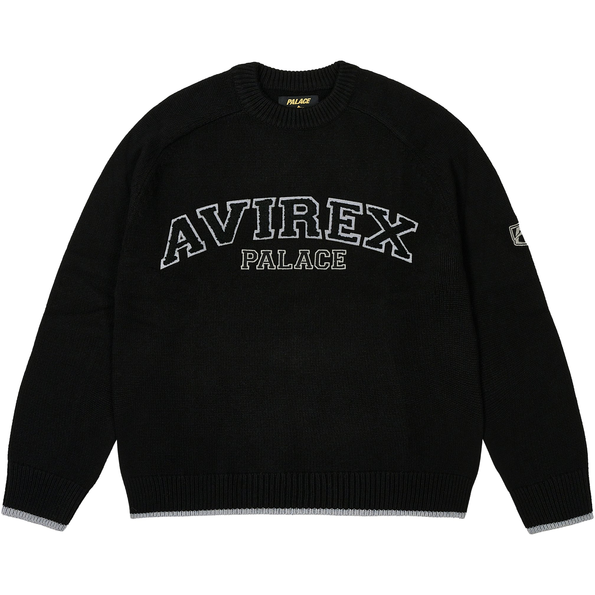 Thumbnail PALACE AVIREX KNIT BLACK one color