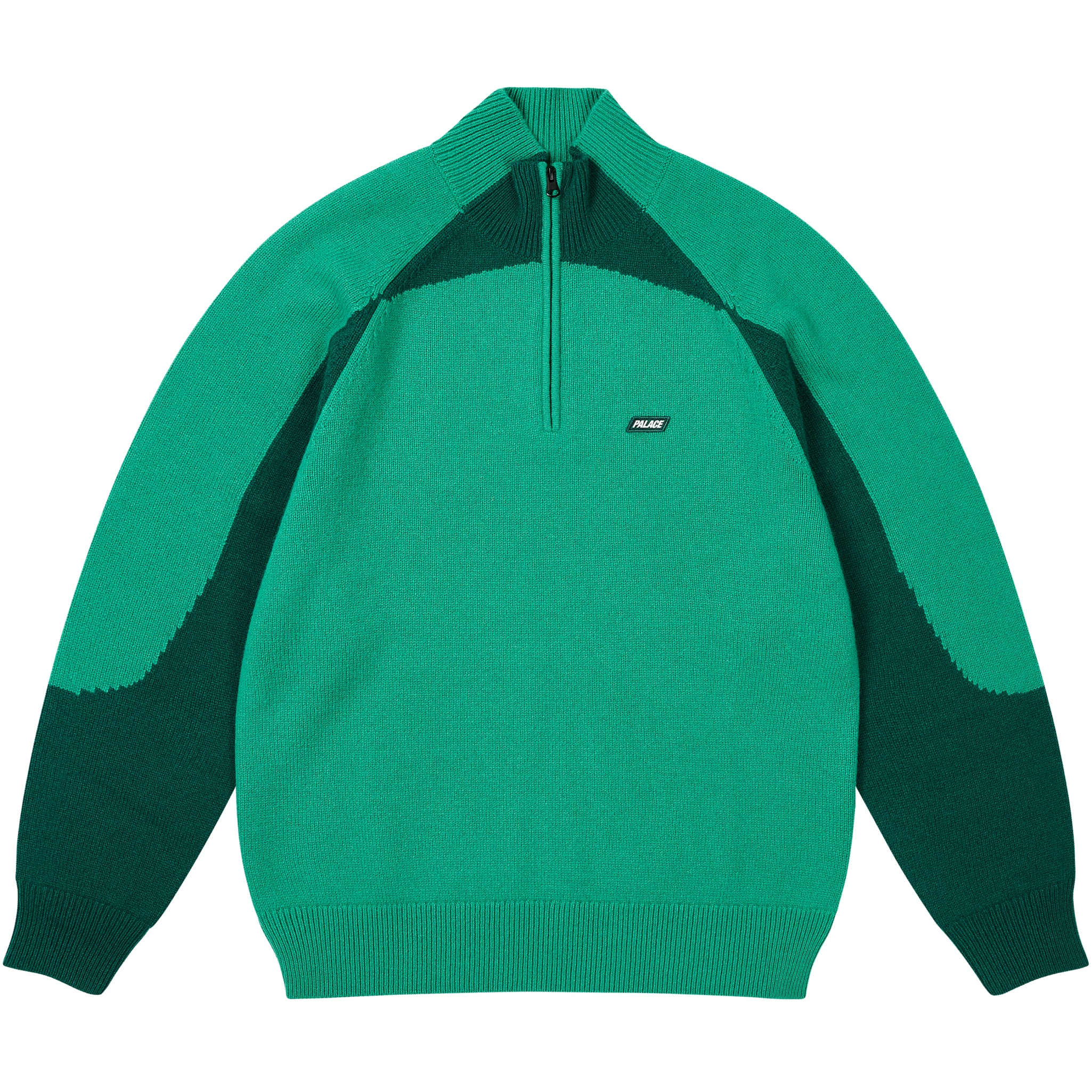 Thumbnail TRIAL 1/4 ZIP KNIT RACEY GREEN one color