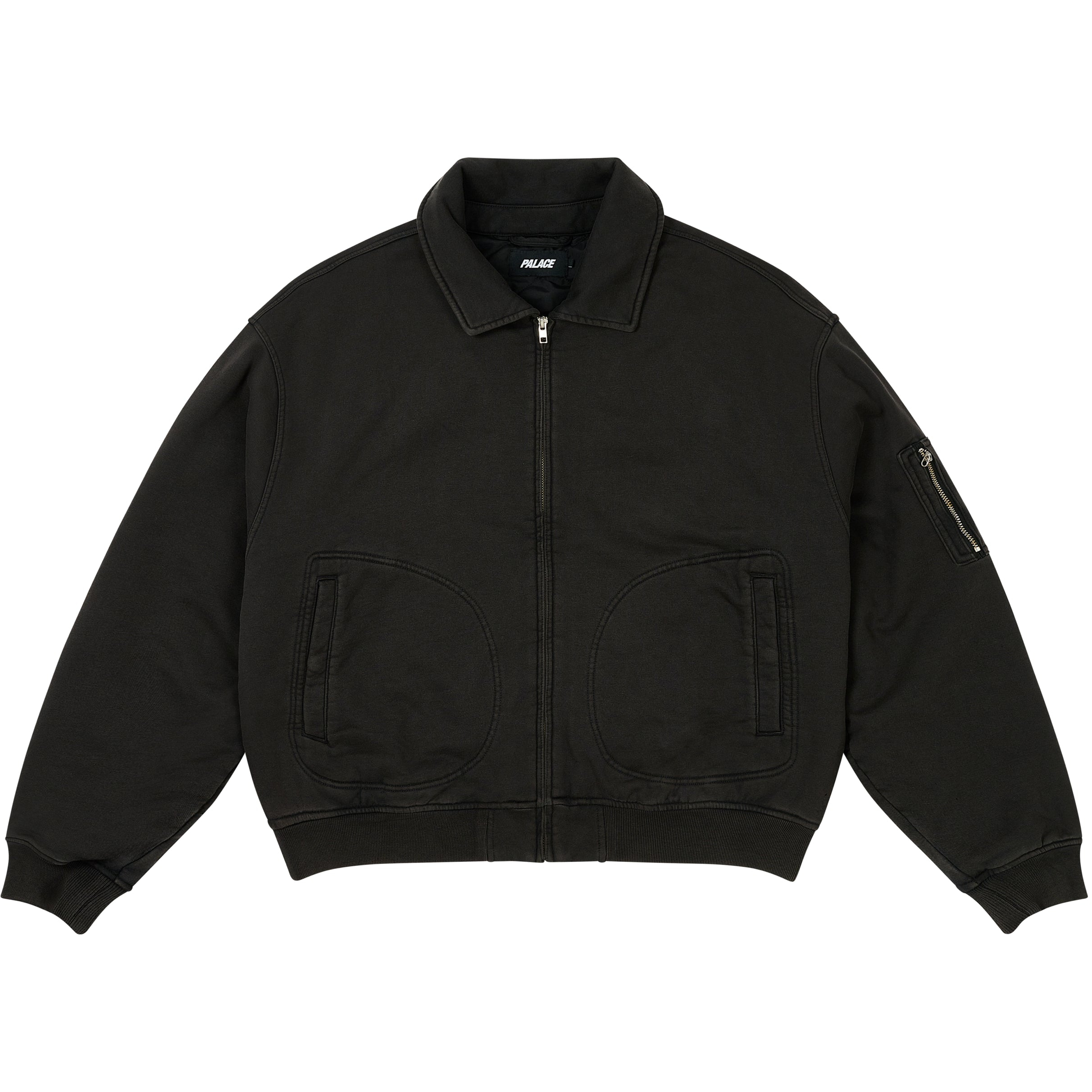 Thumbnail HEAVY BOMBER JACKET BLACK one color