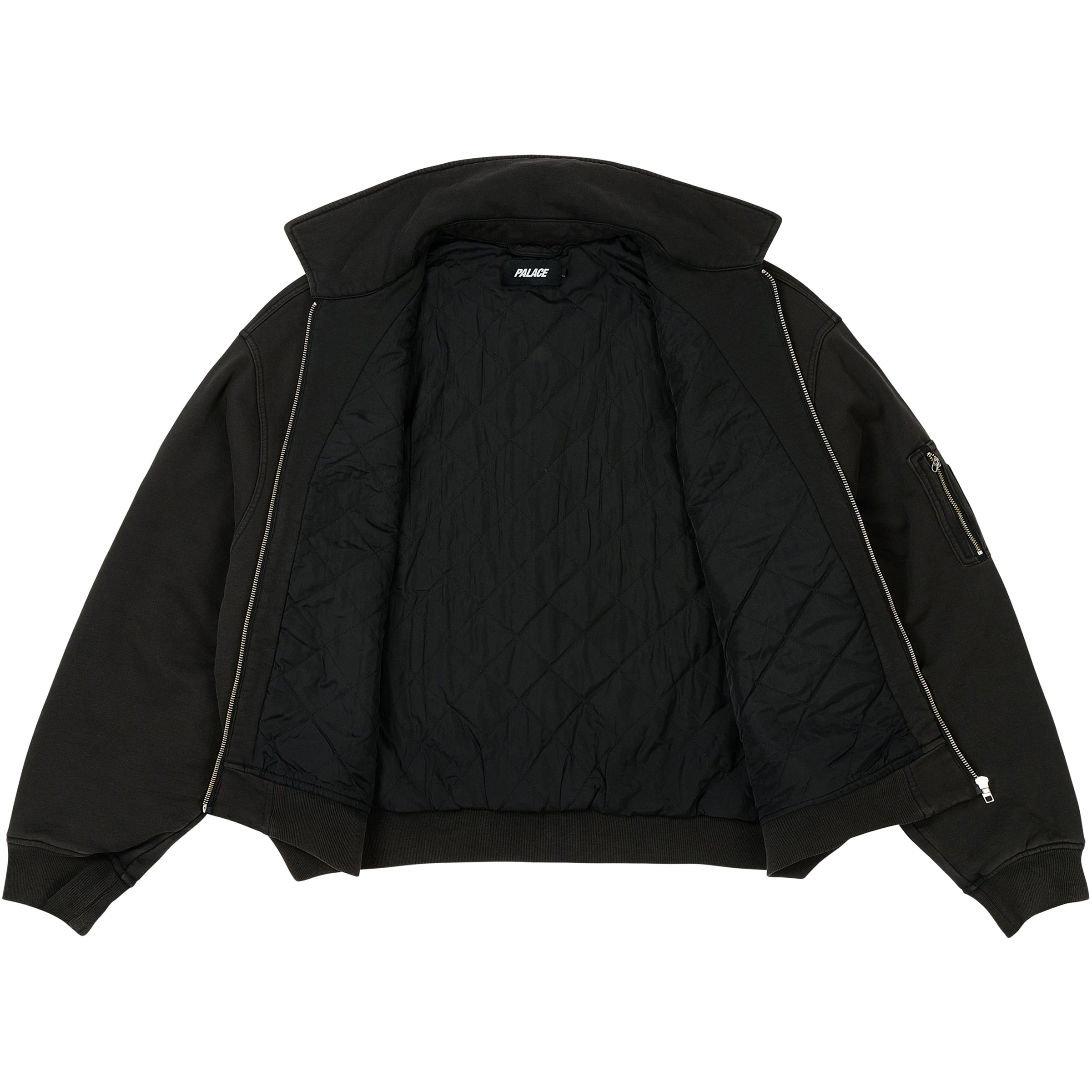 Thumbnail HEAVY BOMBER JACKET BLACK one color