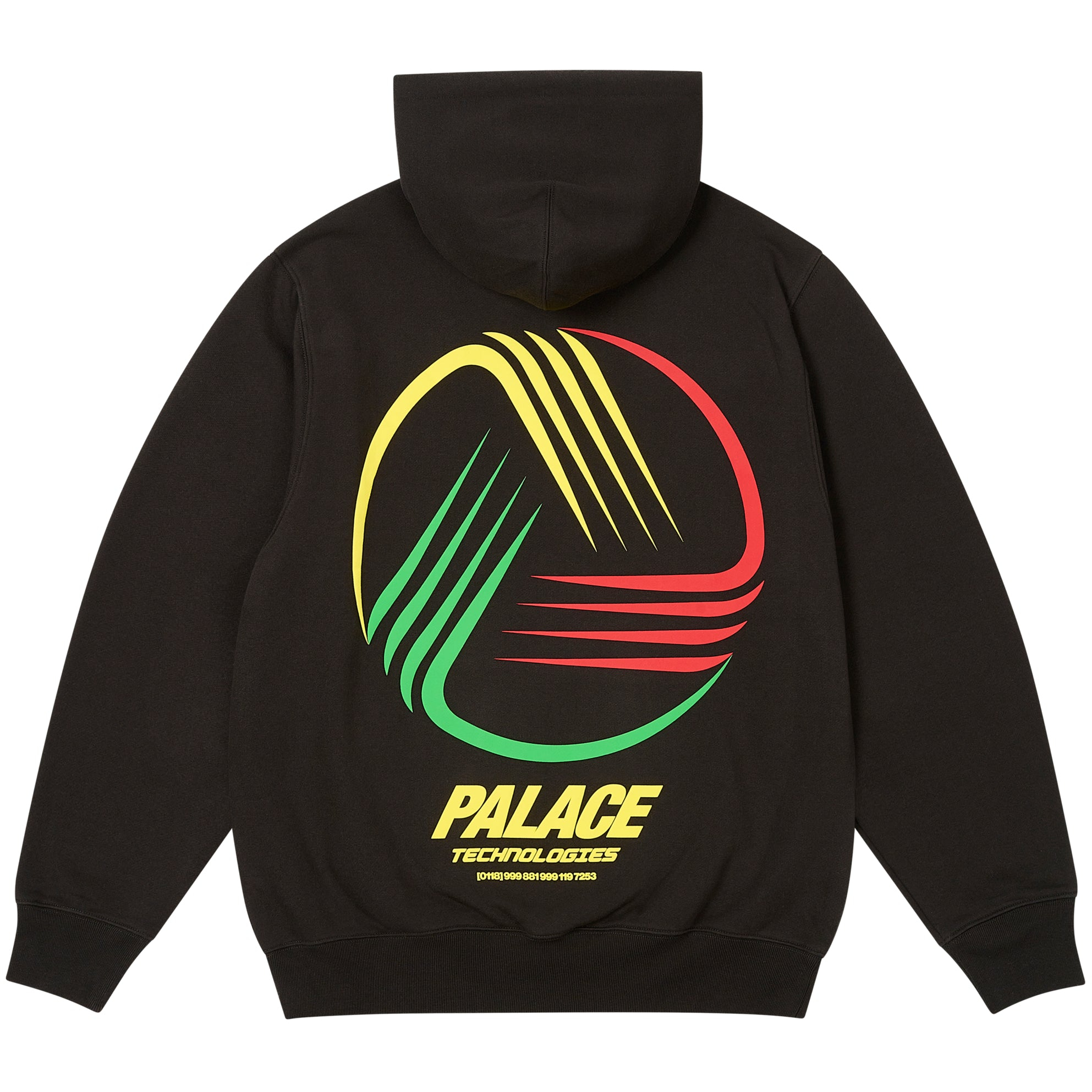 Thumbnail PALACE TECHNOLOGIES HOOD BLACK one color