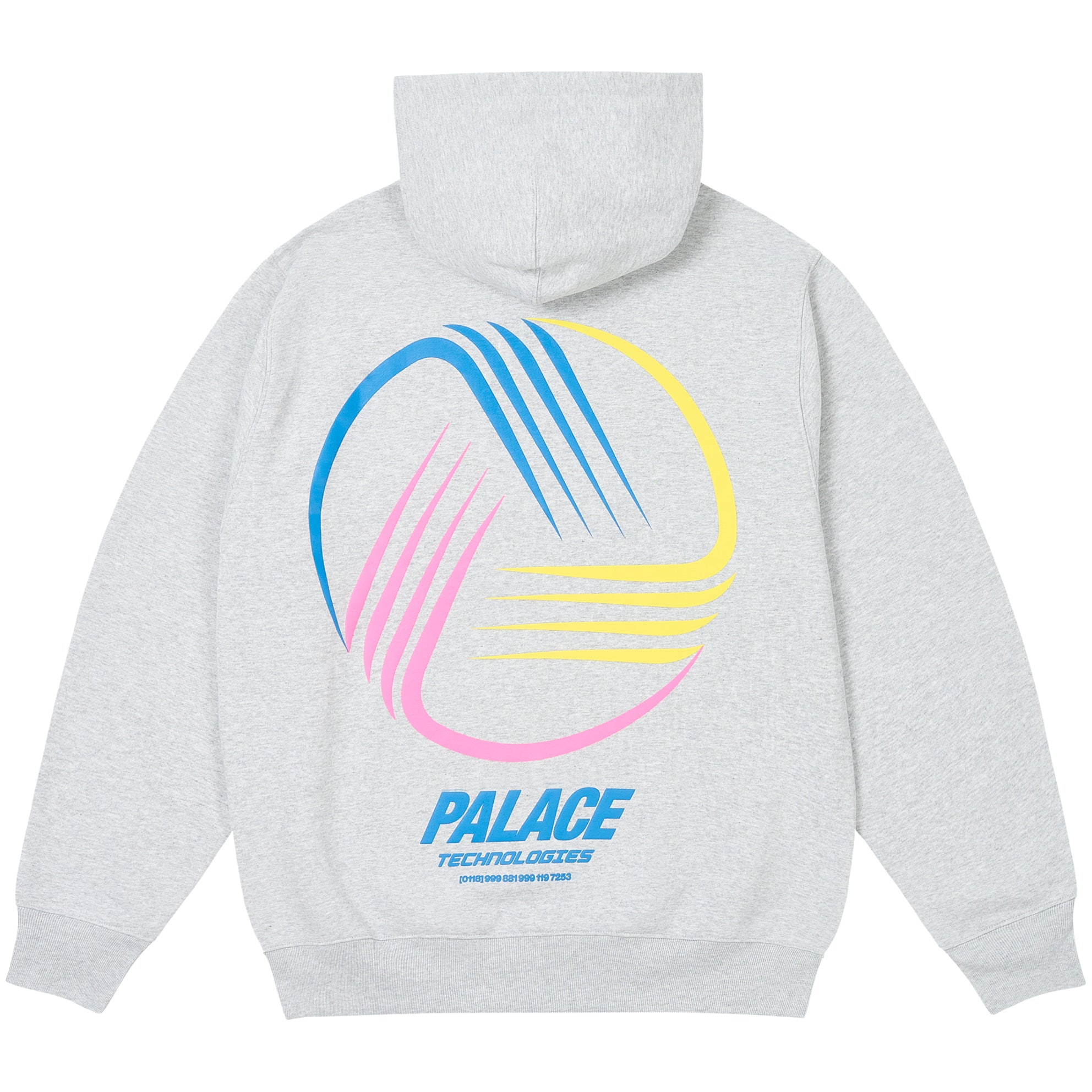 Thumbnail PALACE TECHNOLOGIES HOOD GREY MARL one color