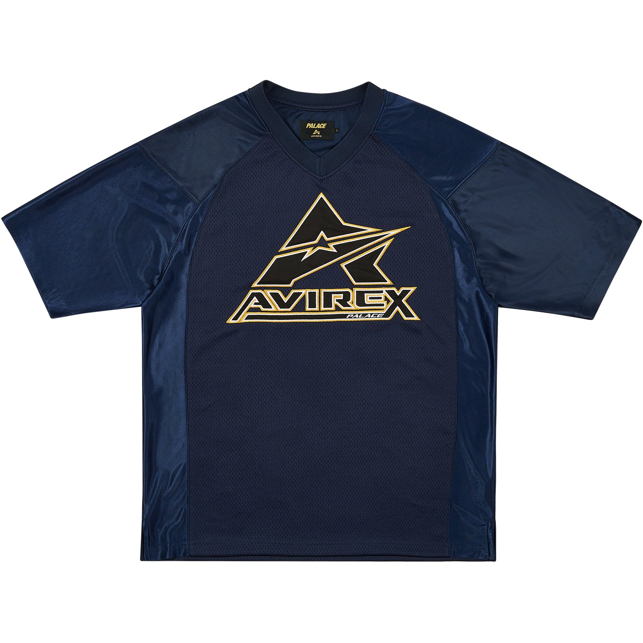 Thumbnail PALACE AVIREX MESH JERSEY NAVY one color