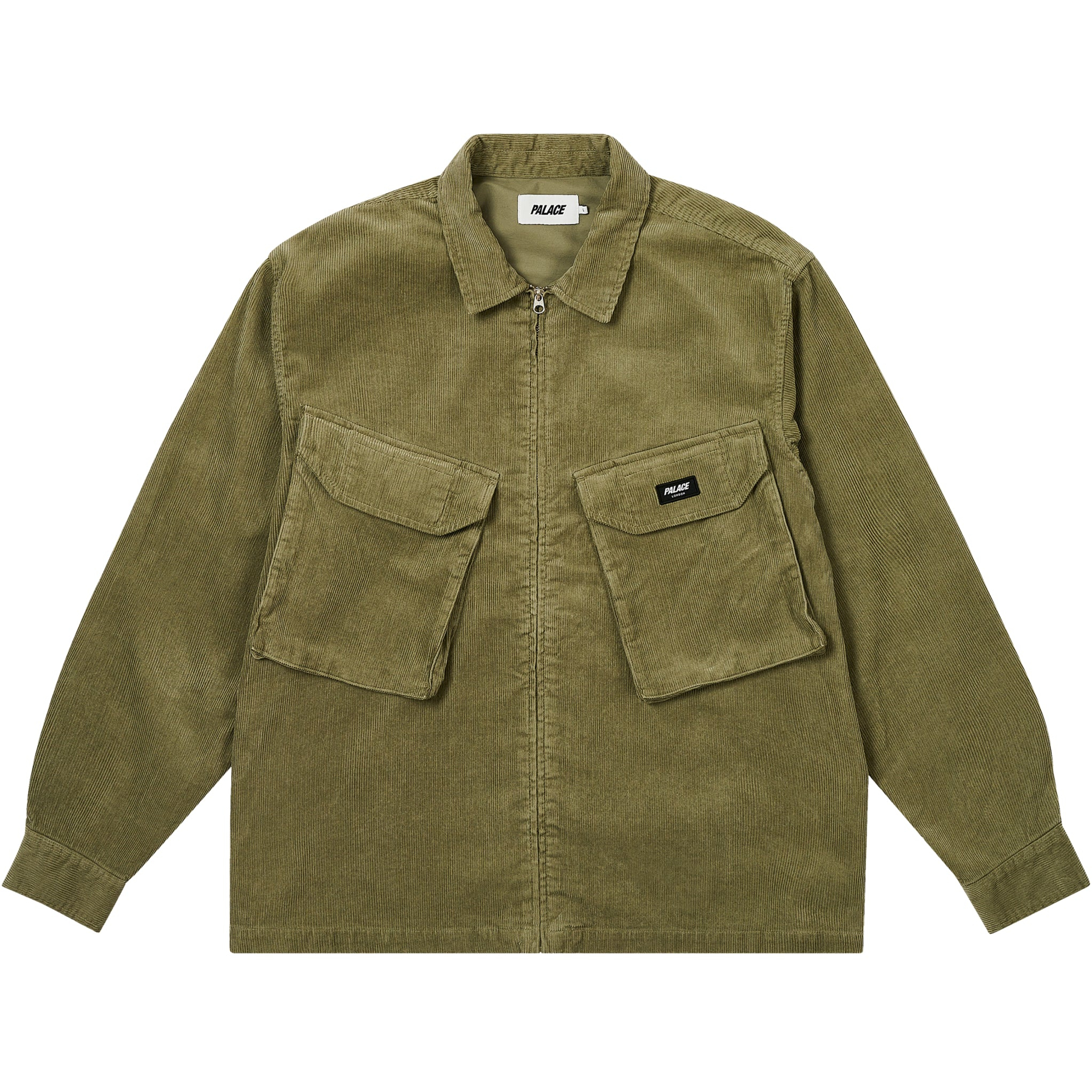 Thumbnail CORD PDU OVERSHIRT OLIVE one color