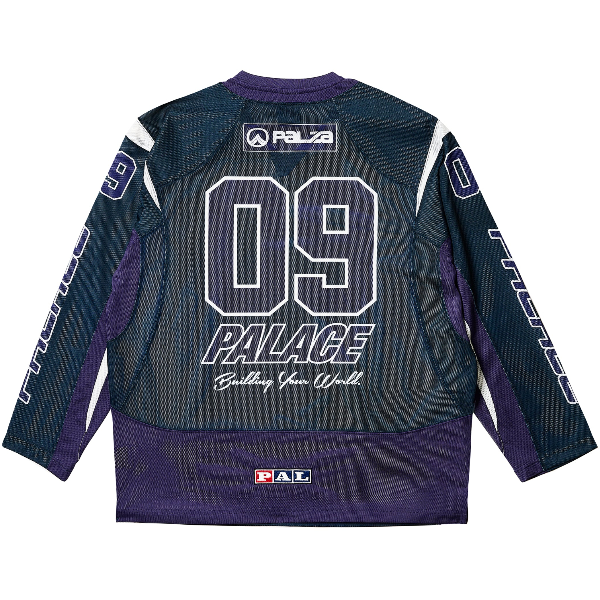 Thumbnail BUILDING YOUR WORLD HOCKEY JERSEY PURPLE one color