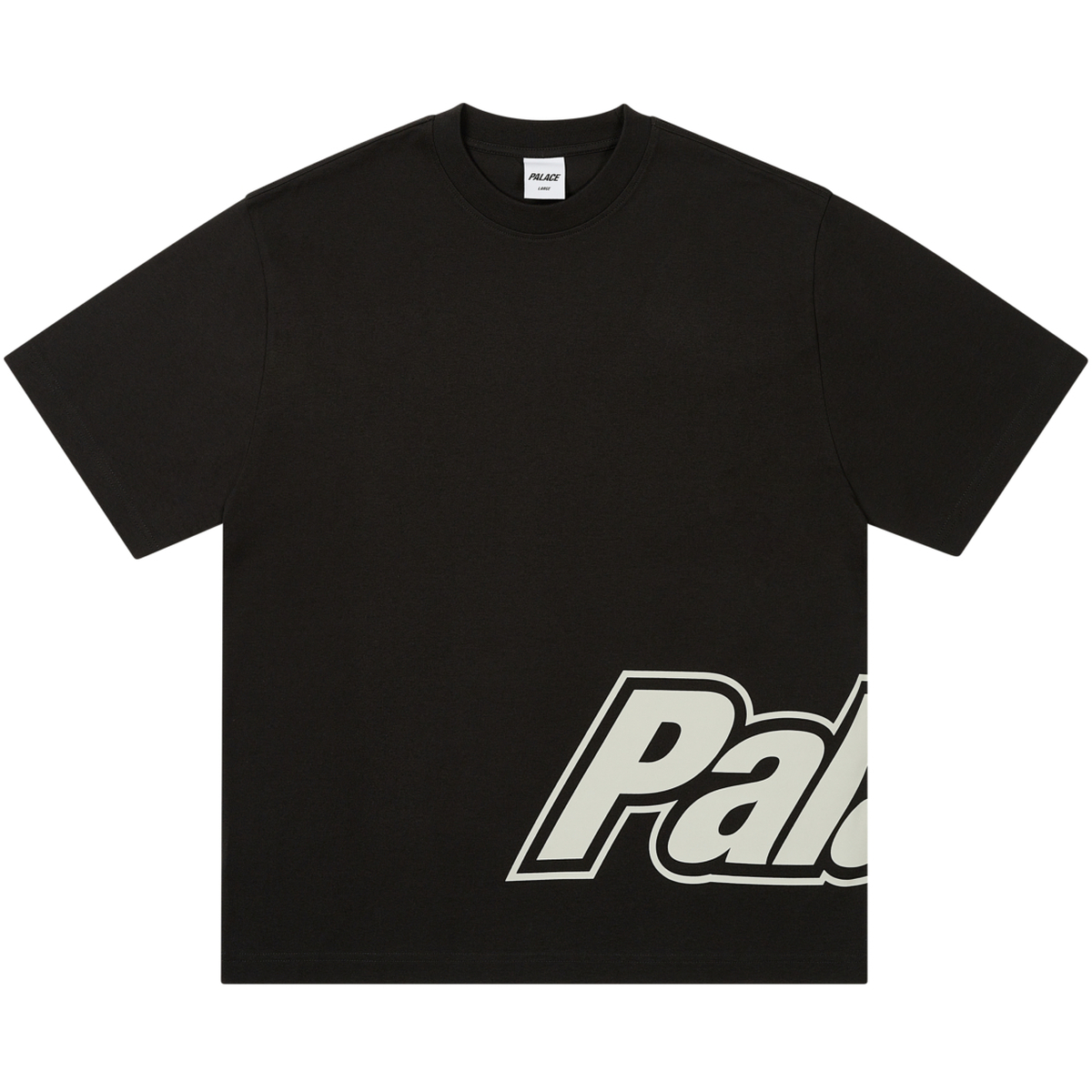 Thumbnail BORDER LOGO T-SHIRT BLACK one color