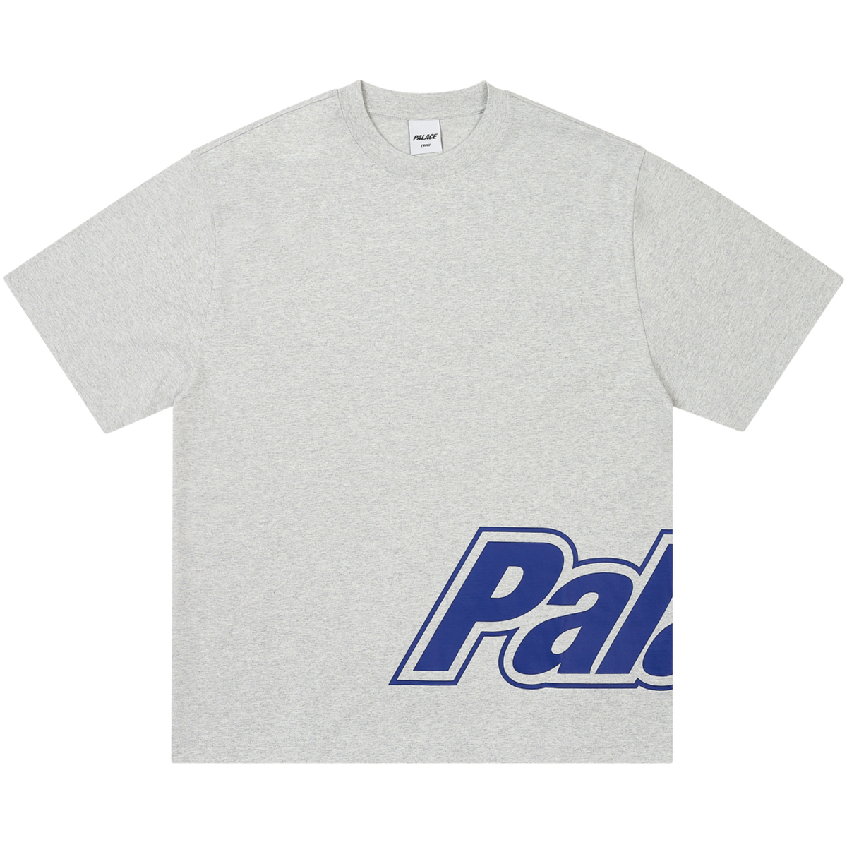 Thumbnail BORDER LOGO T-SHIRT GREY MARL one color