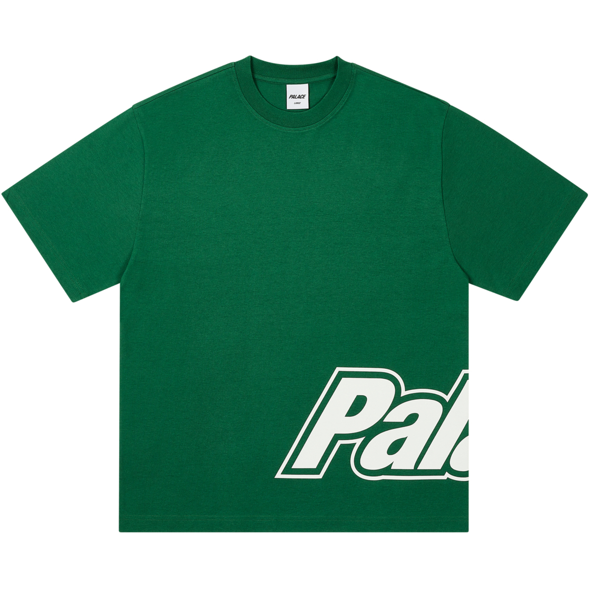 Thumbnail BORDER LOGO T-SHIRT RACEY GREEN one color