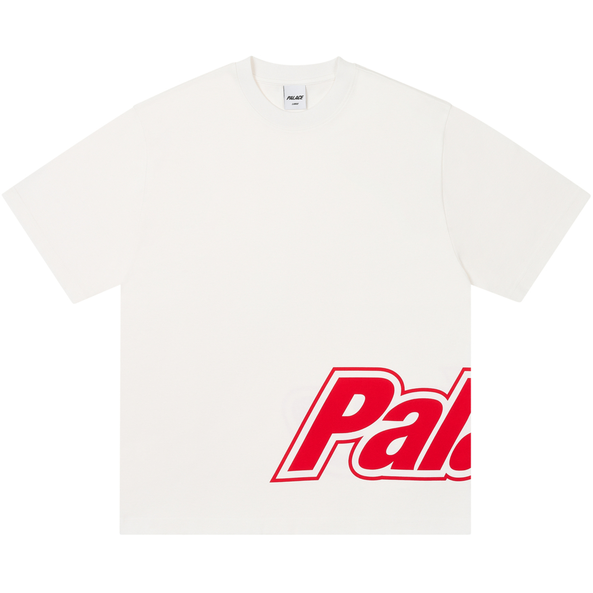 Thumbnail BORDER LOGO T-SHIRT WHITE one color