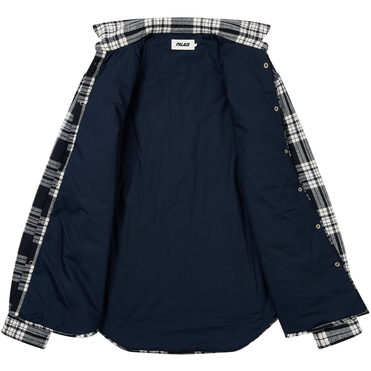 Thumbnail CHECK INSULATED SHIRT NAVY one color