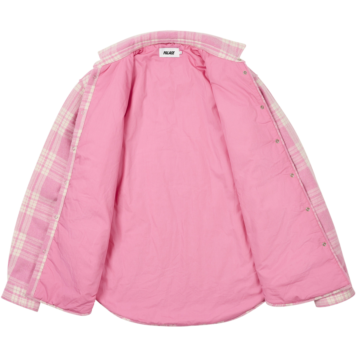 Thumbnail CHECK INSULATED SHIRT PINK one color