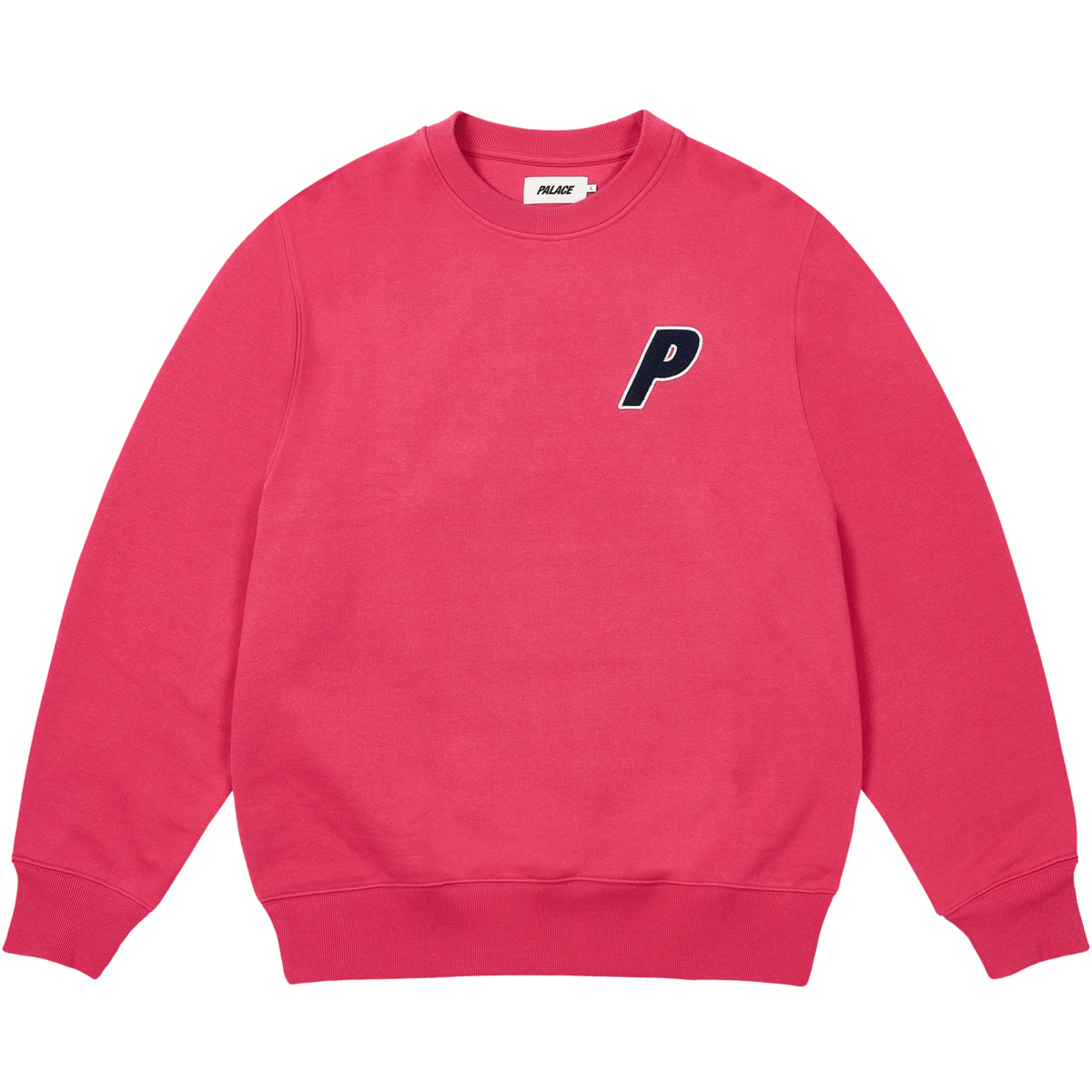 Thumbnail CHENILLE TRI-FERG CREW BERRY RED one color