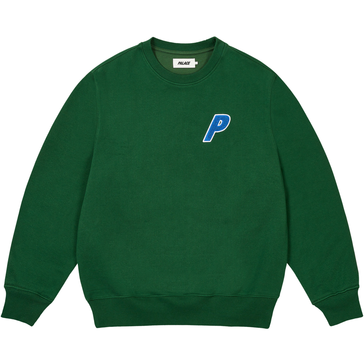 Thumbnail CHENILLE TRI-FERG CREW RACEY GREEN one color